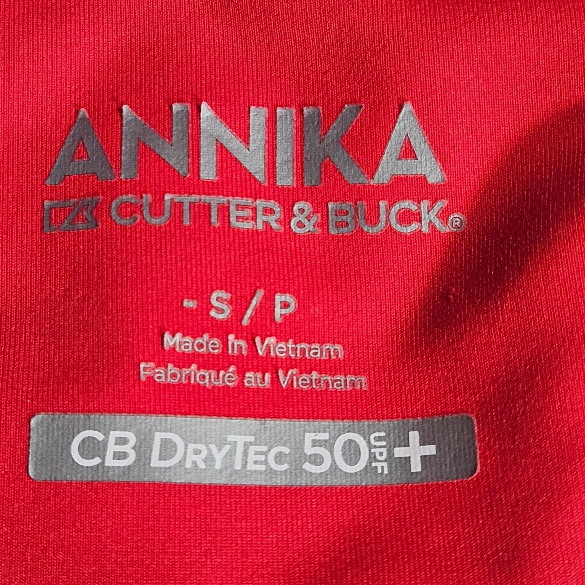 Other Annika Women’s Polo Shirt Red/Blue Zebra S UPF 50+ Golf Gorp Size S / US 4 / IT 40 - 3 Thumbnail