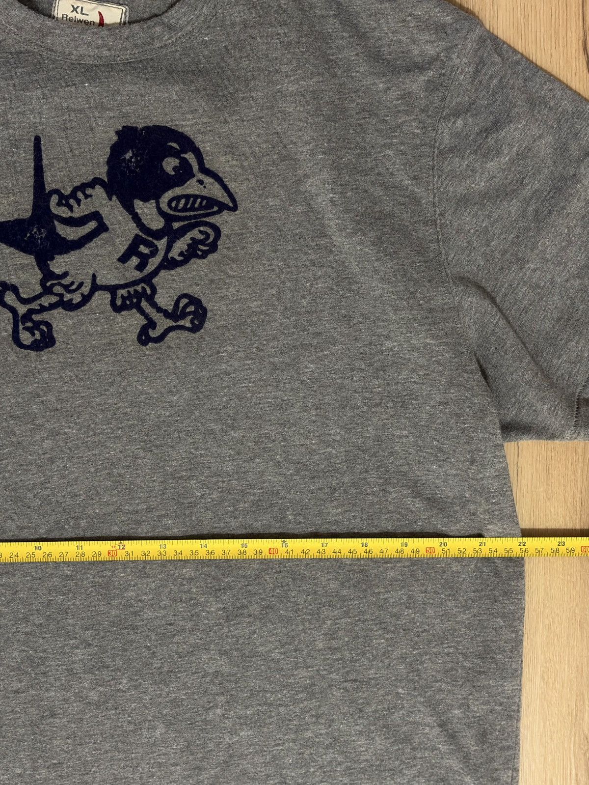 Relwen Relwen Barn Swallow Gray Crewneck T-shirt X-Large Size US XL / EU 56 / 4 - 7 Thumbnail