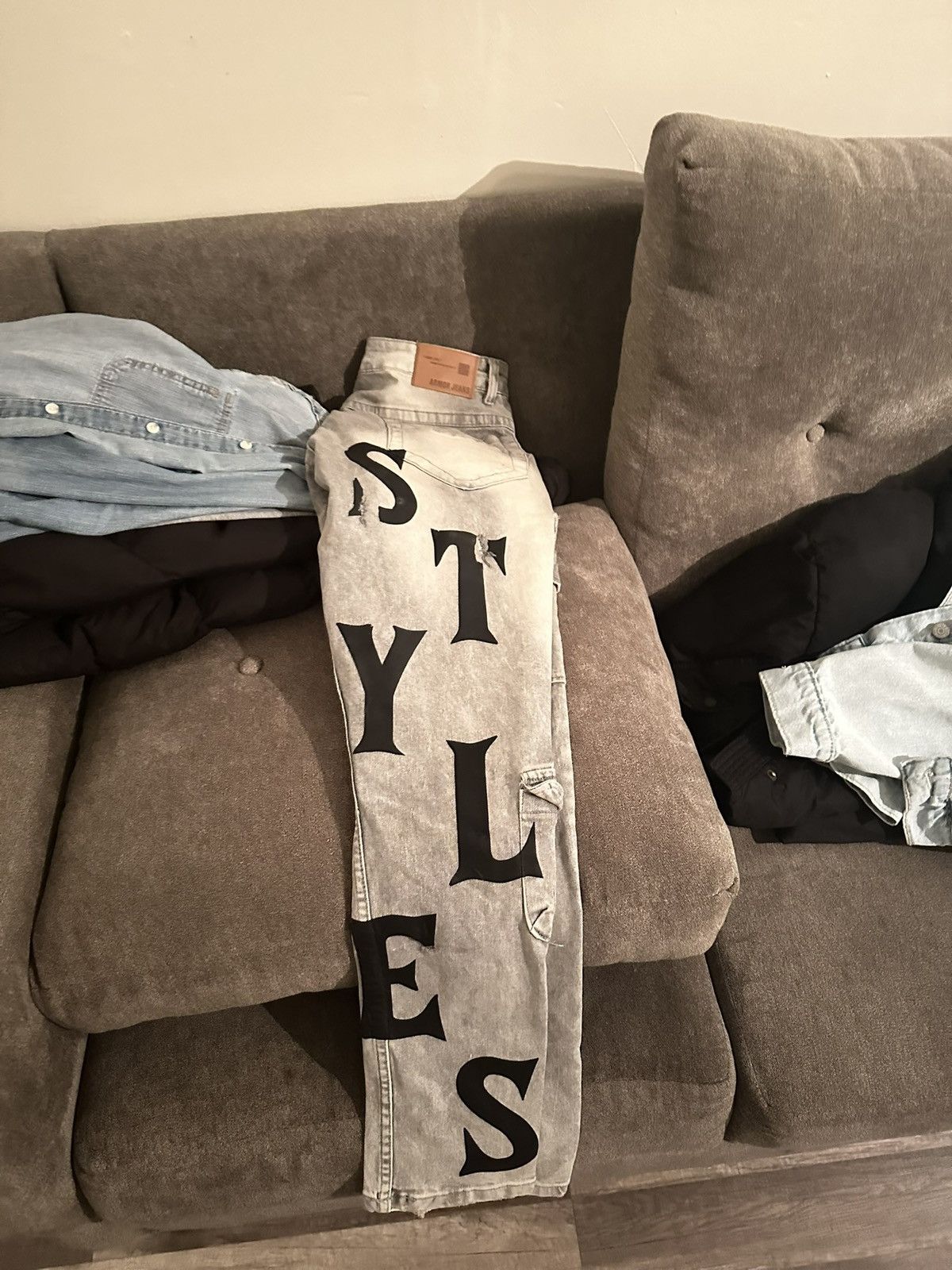 Other Thrifty Styles NYC Custom Made Jeans Size US 32 / EU 48 - 3 Thumbnail