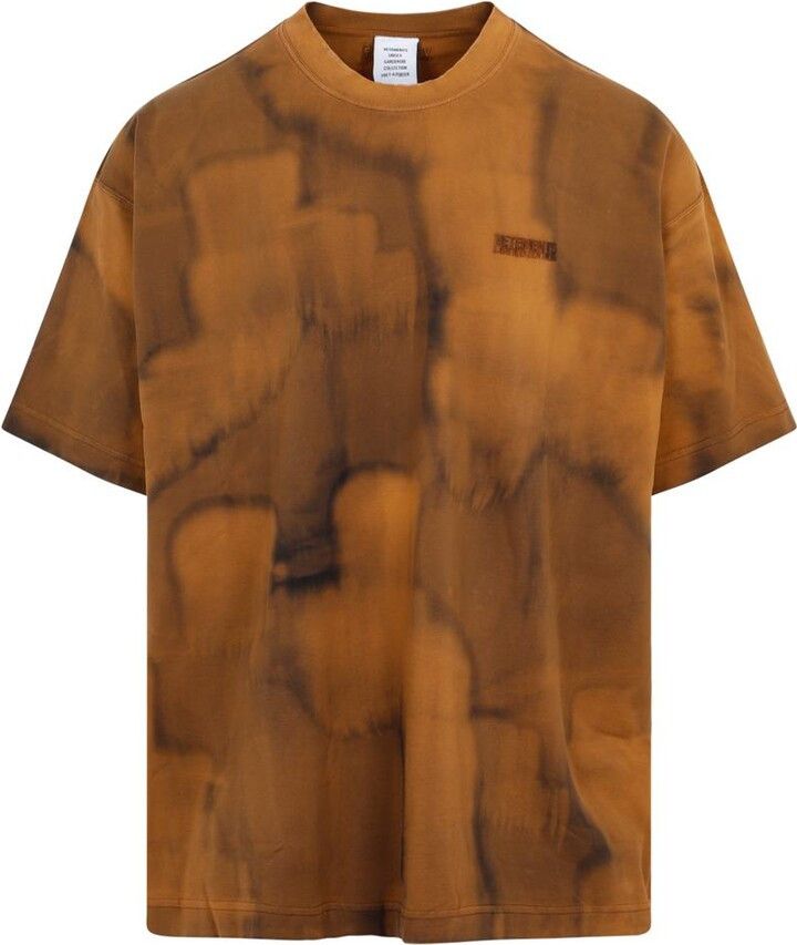 Vetements o1y0924 T-Shirt in Brown Size US M / EU 48-50 / 2 - 1 Thumbnail