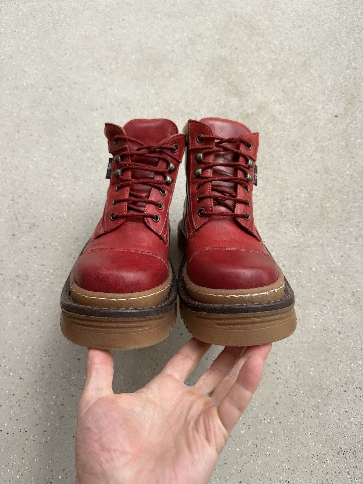 Vintage DDP Vintage Kowalski platform boots festival Chunky y2k Size US 8 / IT 38 - 22 Thumbnail