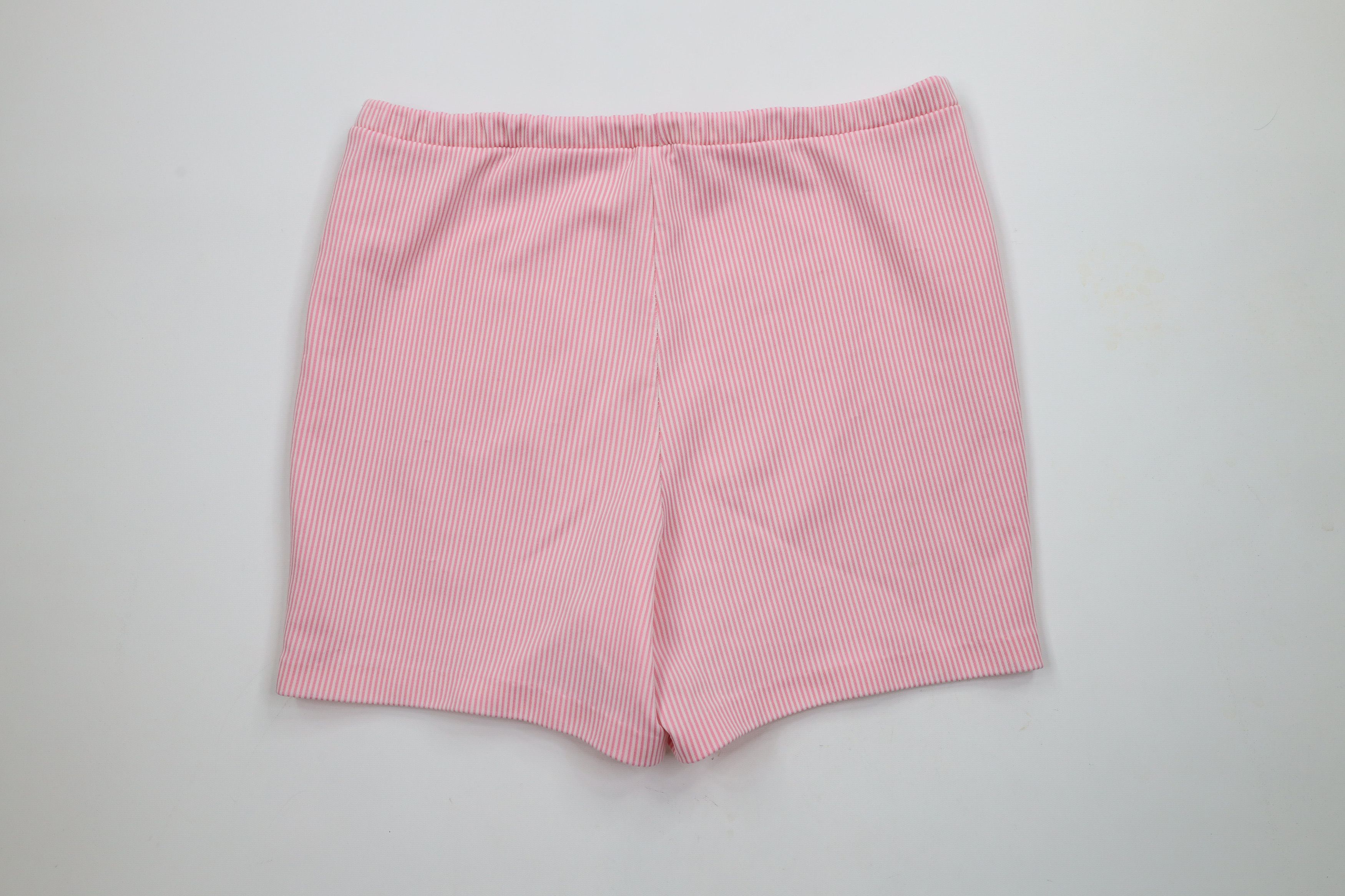Vintage Vintage 50s 60s Streetwear Knit Above Knee Shorts Pink USA Size 32" / US 10 / IT 46 - 10 Thumbnail