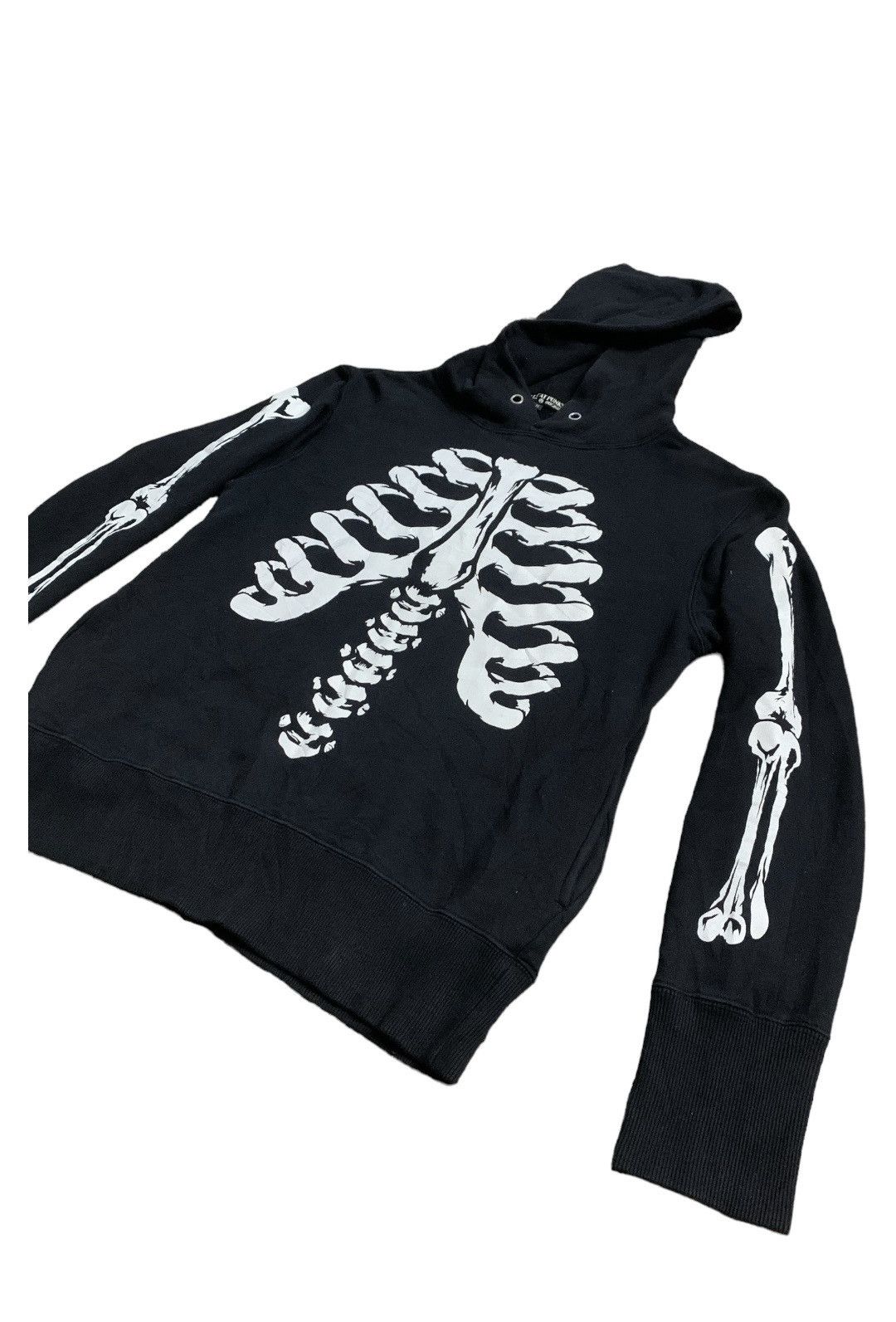 Japanese Brand SKALETON HELL CAT PUNKS NOT DEAD HOODIE INSPIRED KAPITAL Size US M / EU 48-50 / 2 - 6 Thumbnail