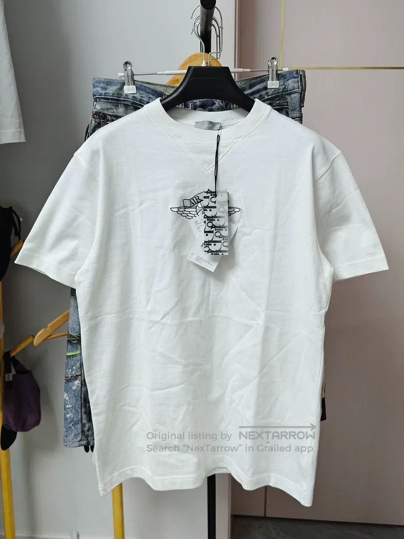 Dior Dior Patterned printed round-neck short-sleeved T-shirt Size US XS / EU 42 / 0 - 1 Thumbnail