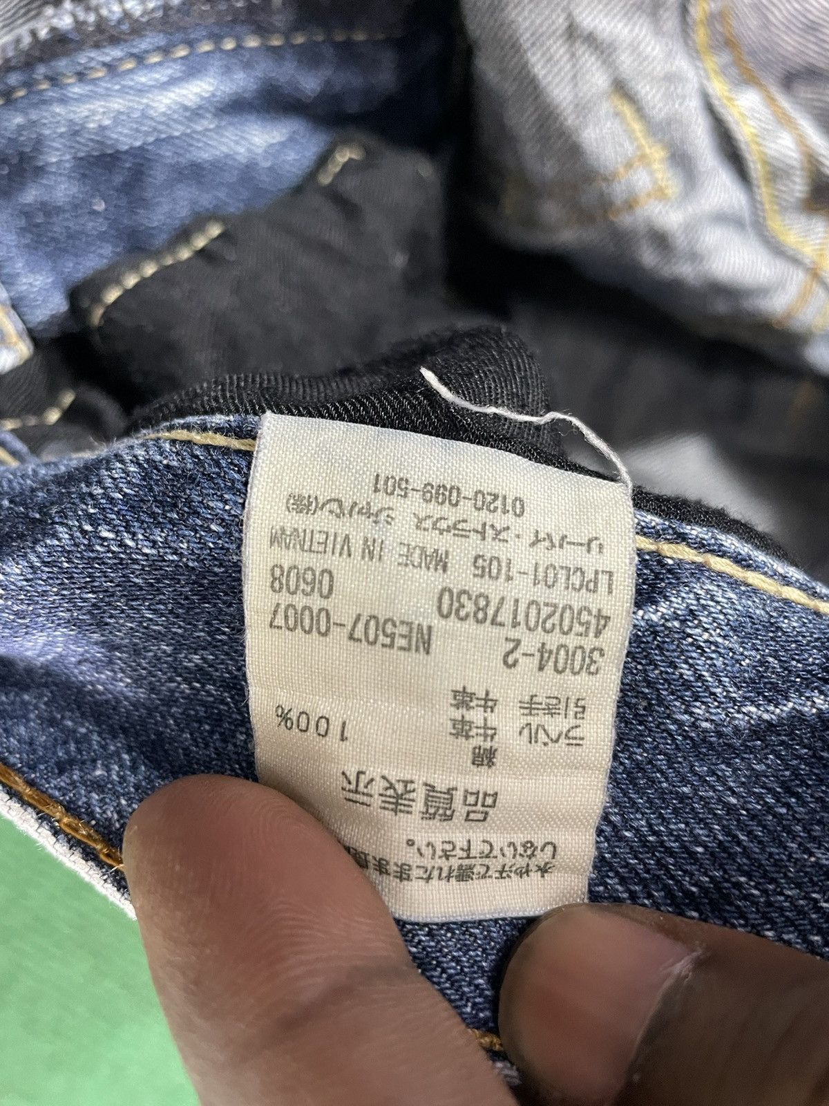 Levi's Levis Paint Splatter Flair Cutting Very Rare Jeans Size US 32 / EU 48 - 10 Thumbnail