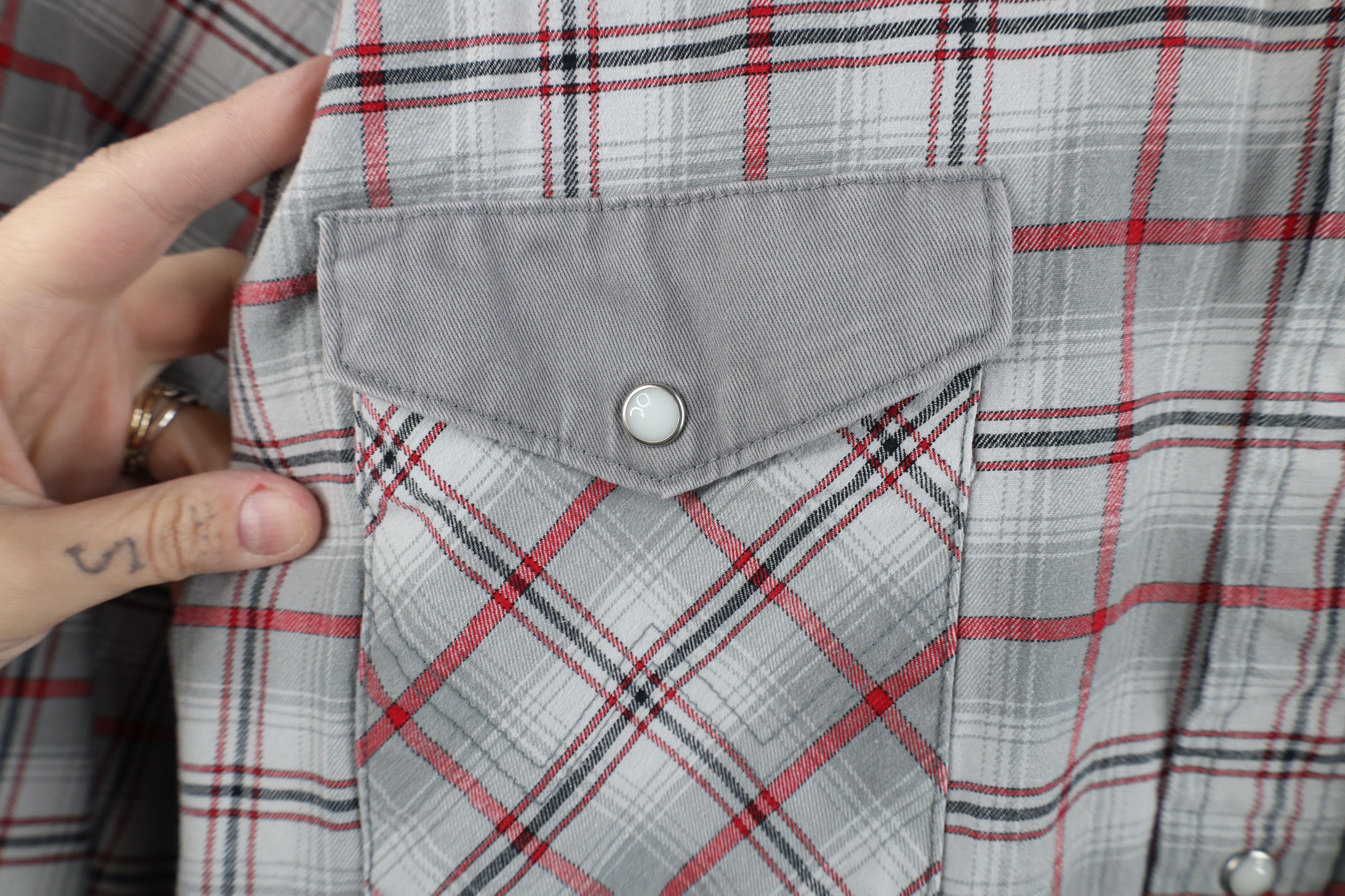Wrangler Vintage 90s Wrangler Western Rodeo Cowboy Button Shirt Plaid Size US XXL / EU 58 / 5 - 5 Thumbnail