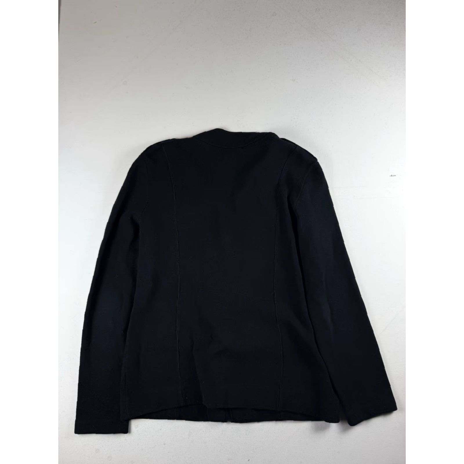 Ralph Lauren VINTAGE Lauren Ralph Lauren Sweater Shirt Women Small Black Knit Long Sleeve Button Pullover Casual 1042 Size S / US 4 / IT 40 - 4 Thumbnail