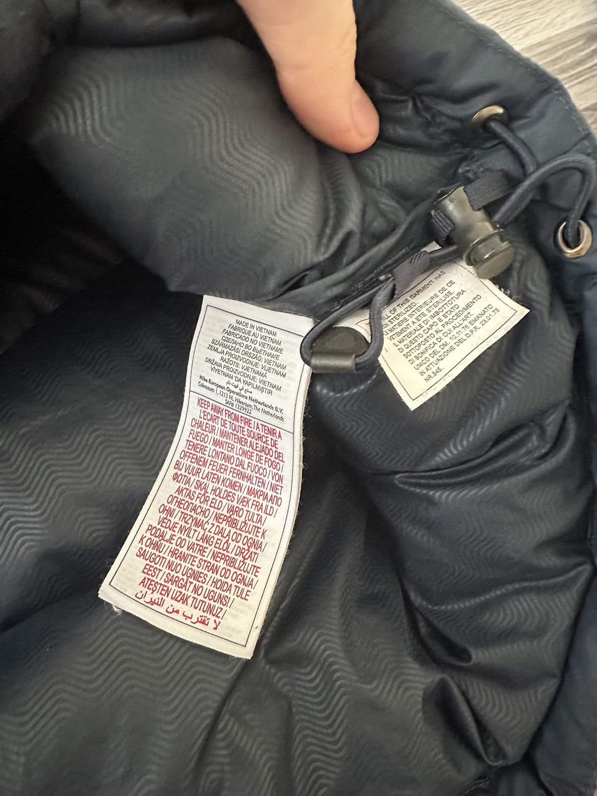 Nike NIKE Vintage Goose Down Navy Blue Gilet Jacket 90s Hype y Size US M / EU 48-50 / 2 - 8 Thumbnail