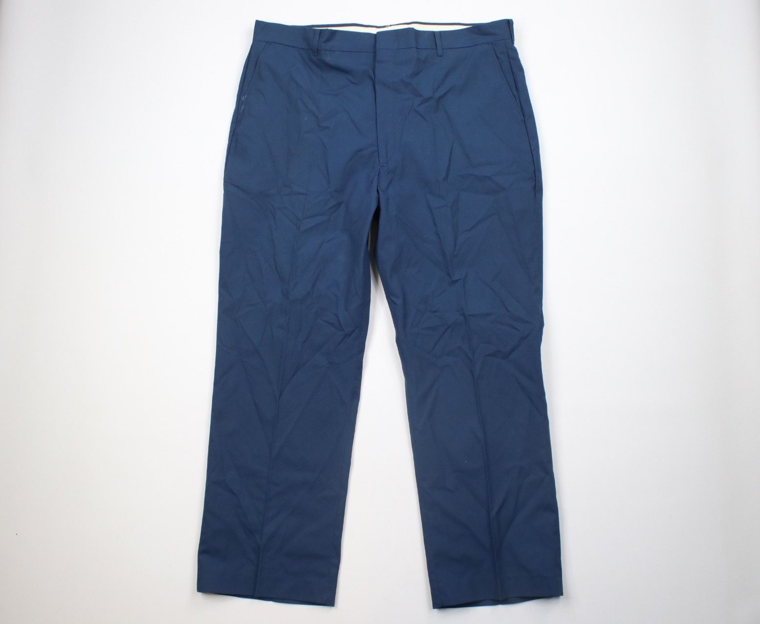 image of Deadstock Vintage 70's Streetwear Bell Bottoms Pants Blue Usa, Men's (Size 40)