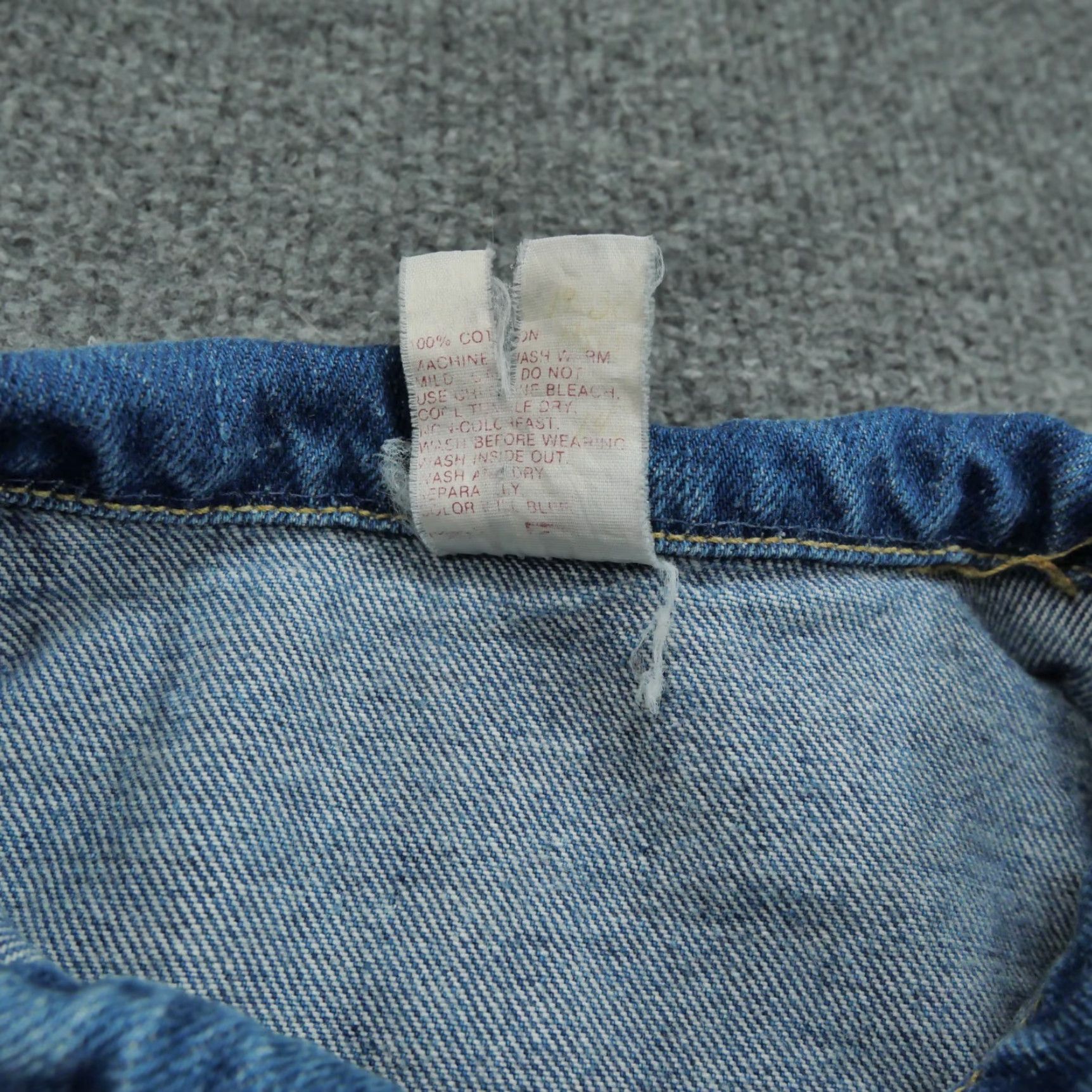 Jordache VINTAGE Jeans Jacket Womens M Blue Denim Trucker 80s 90s Jordache Jacket Mens? Size 32" / US 10 / IT 46 - 5 Thumbnail