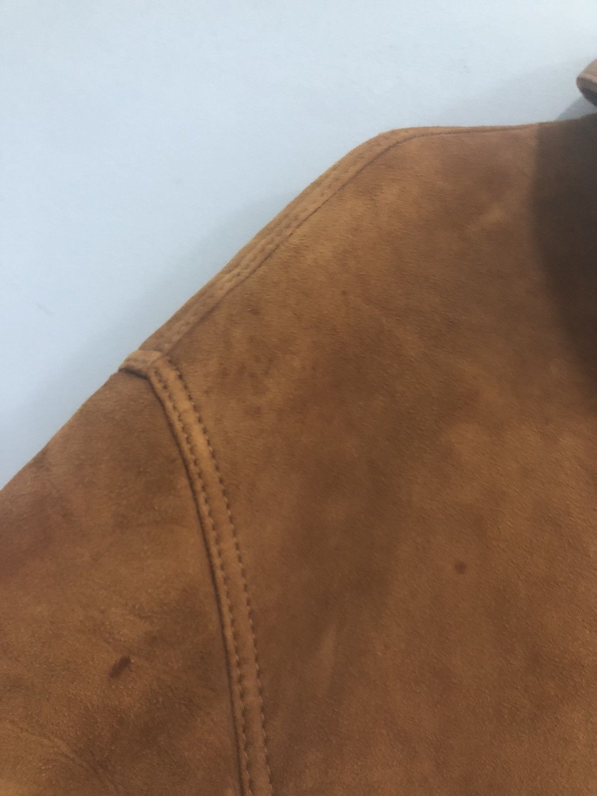 Raf Simons × Ruffo Research RUFFO Leather Jacket Shearling Suede Italy Made Size US M / EU 48-50 / 2 - 3 Thumbnail