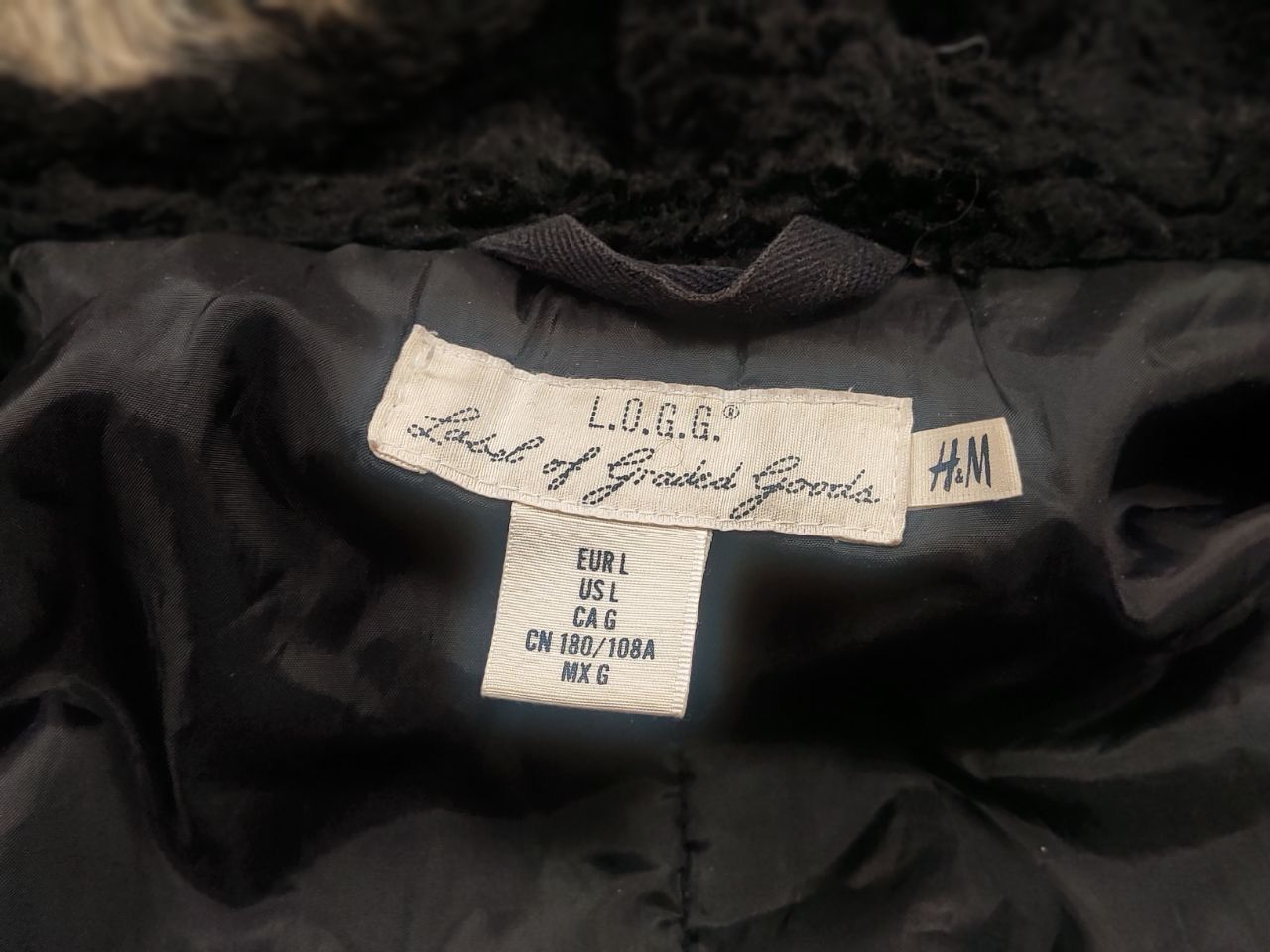 If Six Was Nine Vintage If Six Was Nine style LGB Y2K Bomber Jacket fur Size US L / EU 52-54 / 3 - 13 Thumbnail