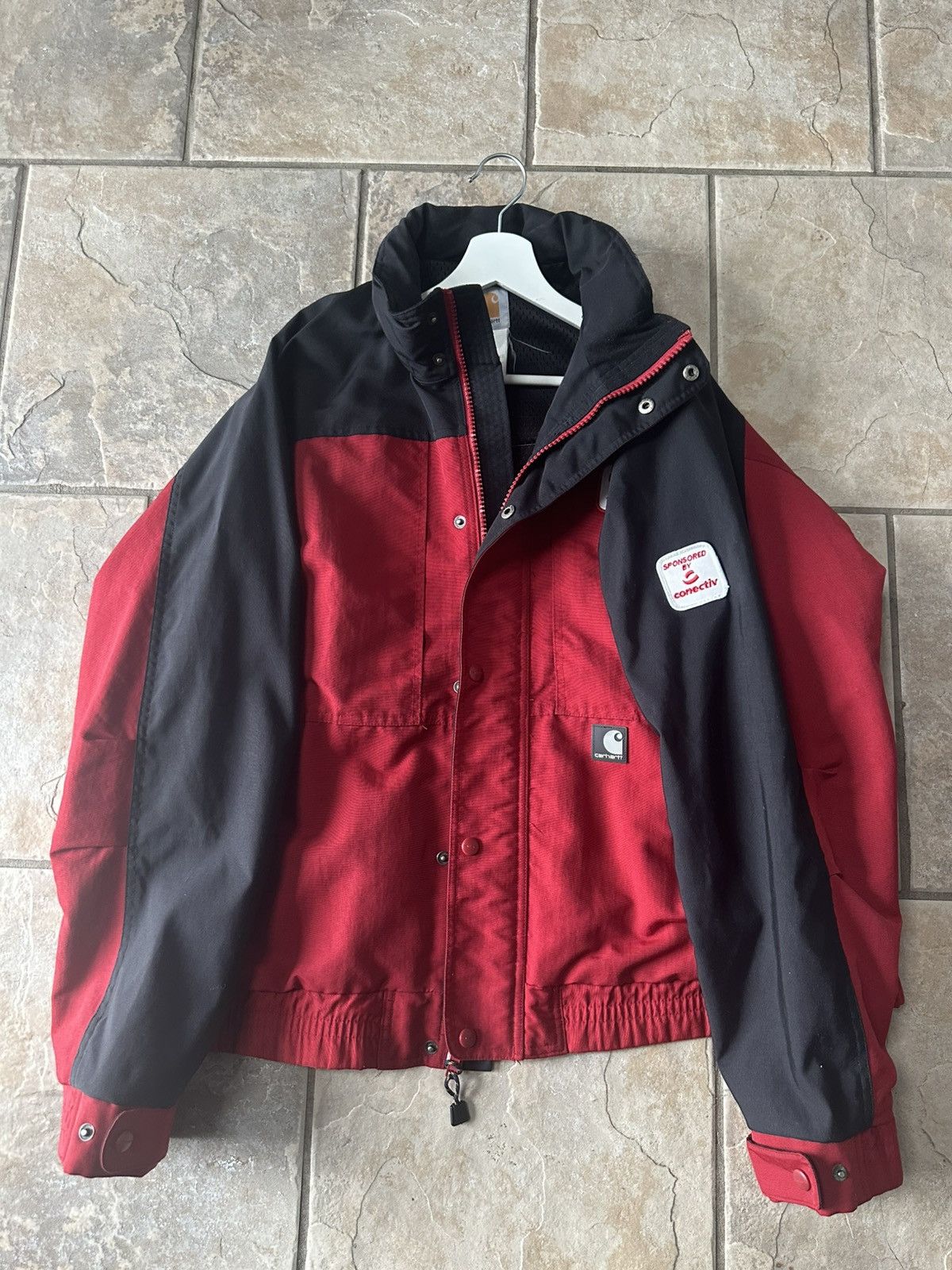 Carhartt VINTAGE Carhartt {Red Cross volunteer patch} jacket LARGE Size US L / EU 52-54 / 3 - 1 Thumbnail