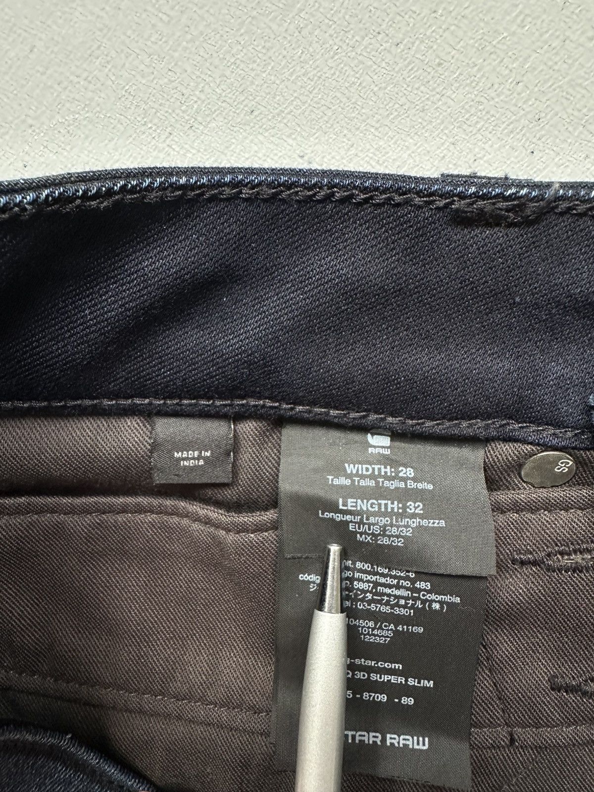 G-Star G-star Raw D-staq 3D Super Slim Jeans Size US 28 / EU 44 - 12 Thumbnail
