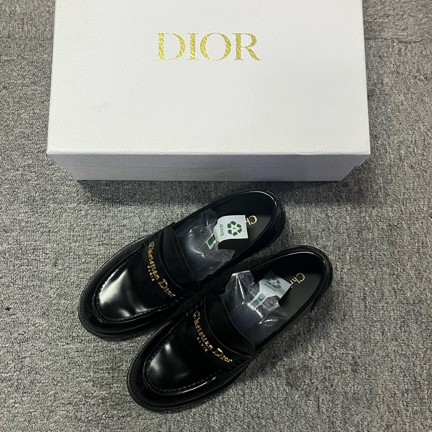 Dior Dior Black Lowtop Sneakers us_7 Women Size US 7 / IT 37 - 1 Thumbnail