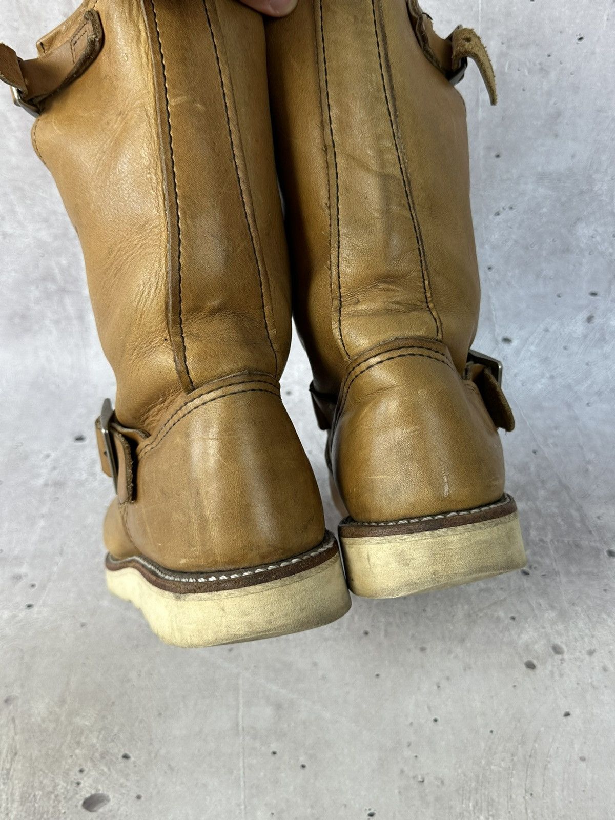 Red Wing Red Wing 9027 Leather Beige Made in USA Women’s Boots Size US 7.5 / IT 37.5 - 11 Thumbnail