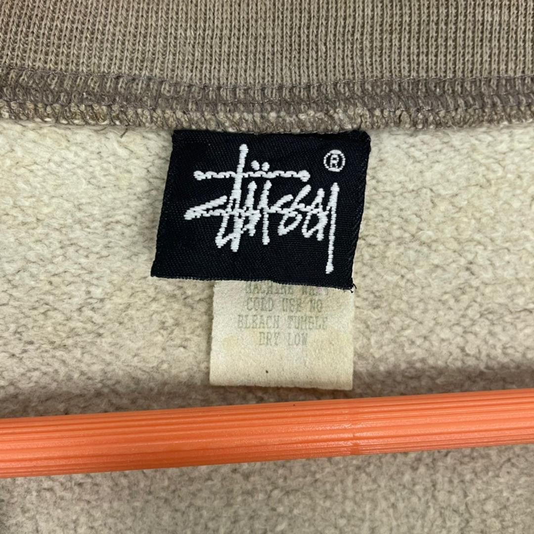 Stussy Vintage USA Stussy Chest Logo Miror Print Boxy Sweatshirt Size US S / EU 44-46 / 1 - 9 Thumbnail