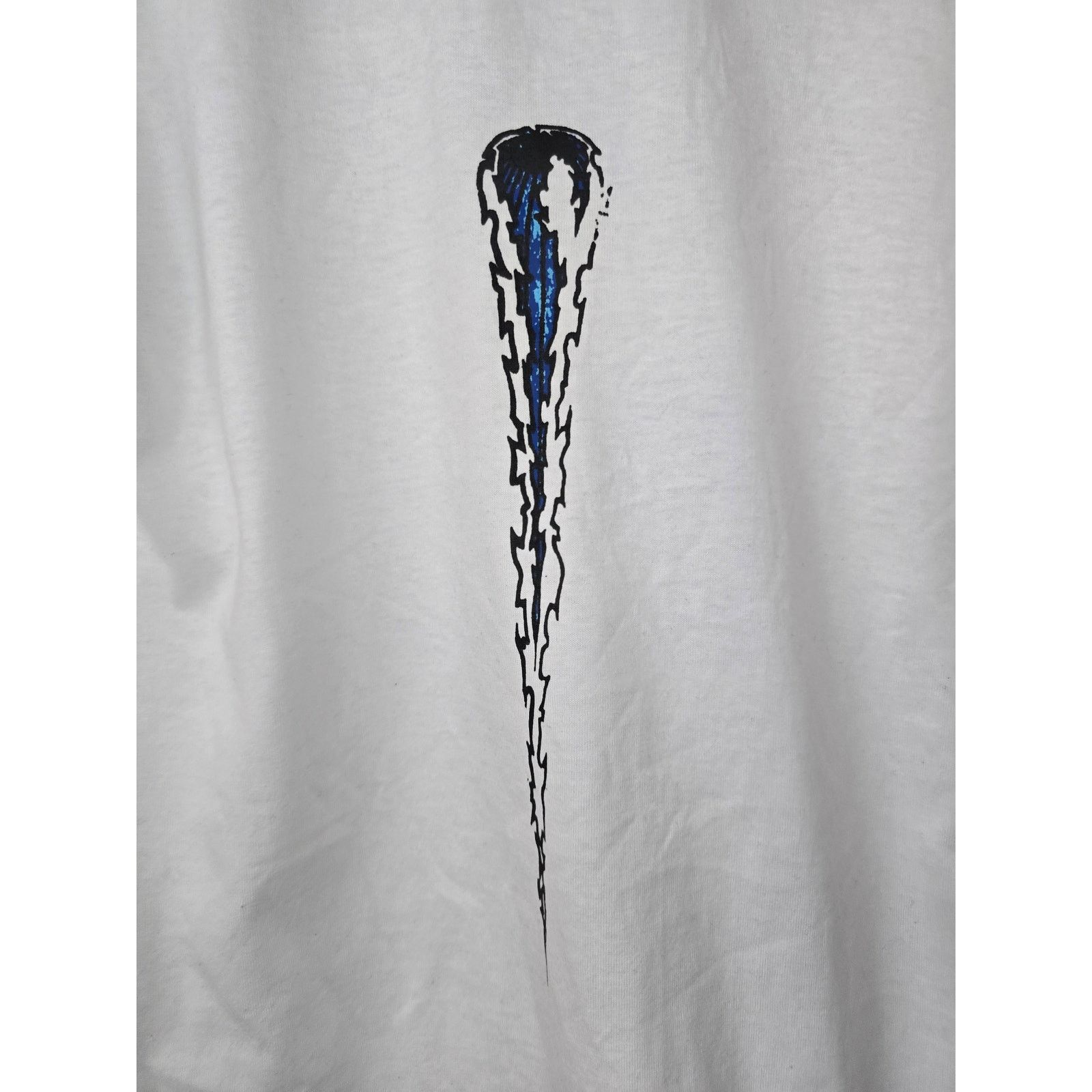 Jerzees × Vintage Vintage Test Print Shirt Experimental Graphic S White Tee Size US S / EU 44-46 / 1 - 2 Thumbnail