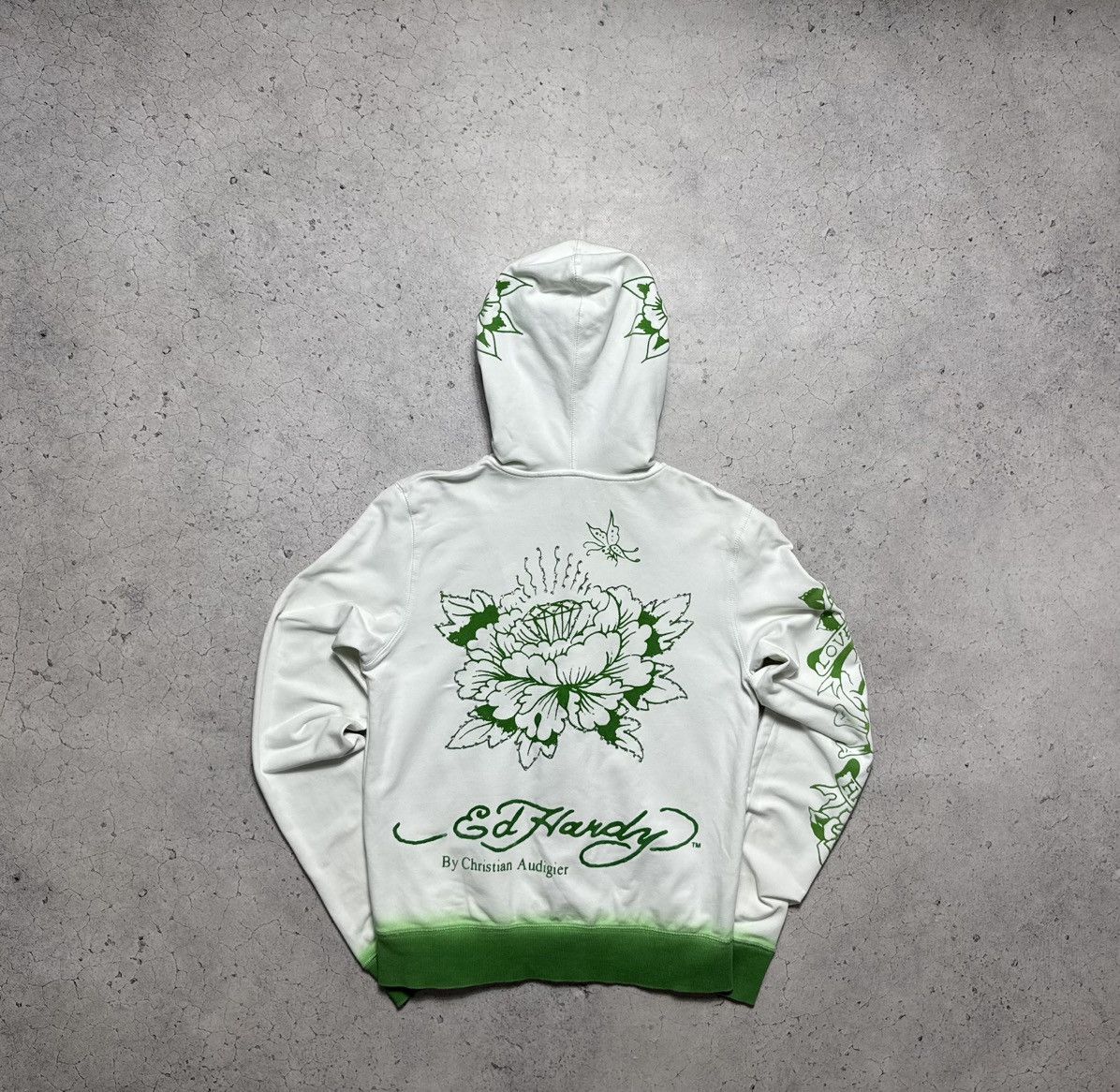 Ed Hardy Ed Hardy by Christian Audigier Full Zip Hoodie Women’s Size M / US 6-8 / IT 42-44 - 12 Thumbnail