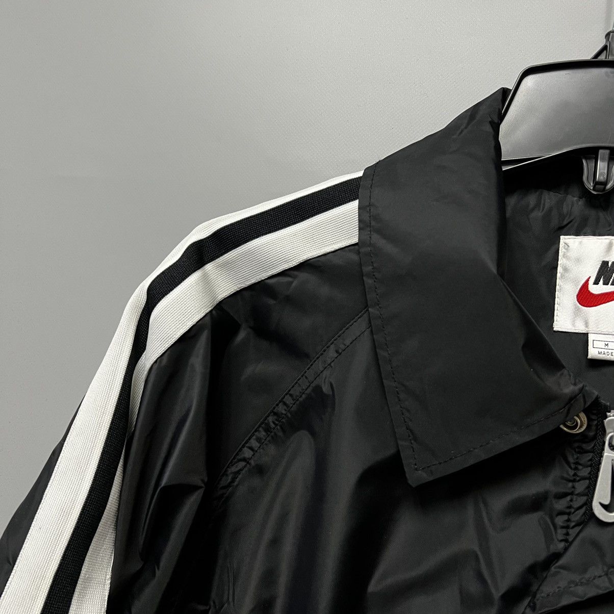 Nike × Vintage 90s Vintage Nike Jacket Black Y2K Size US M / EU 48-50 / 2 - 6 Thumbnail