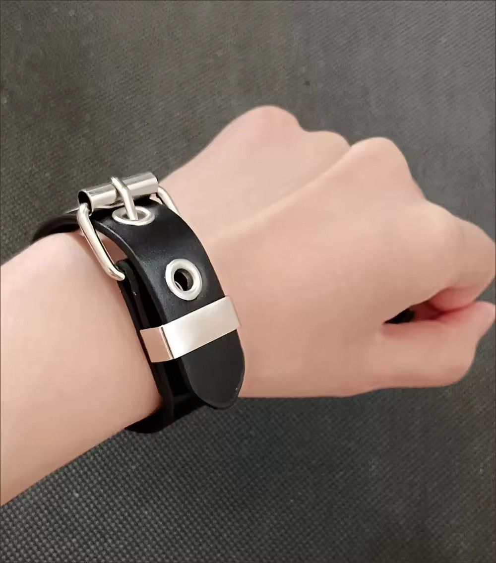 Jewelry Rock Punk Gothic Adjustable Bracelet Size ONE SIZE - 3 Thumbnail