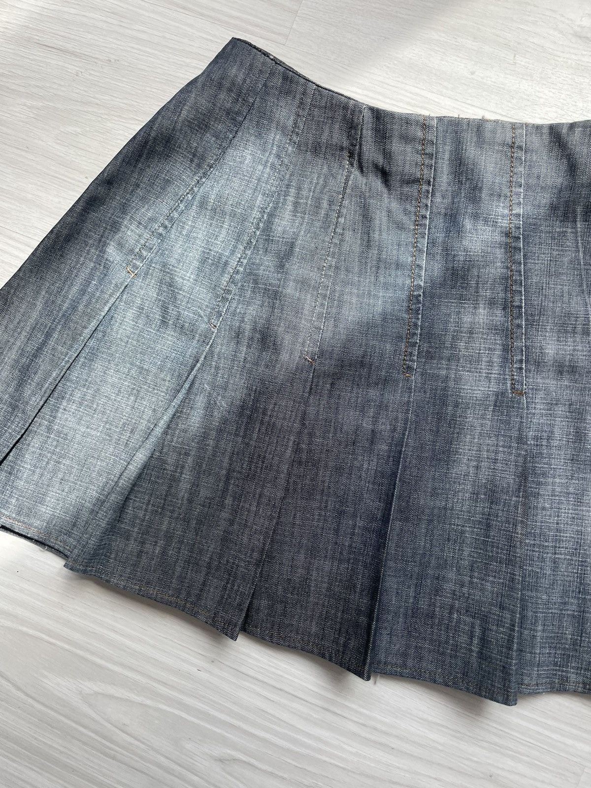 Vintage Denim skirt Size 25" / US 0 / IT 36 - 7 Thumbnail