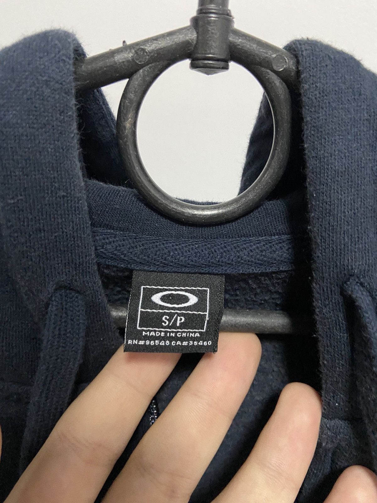 Oakley × Vintage Oakley zip Hoodie Vintage Gorpcore Style Luxury Big Logo Size US S / EU 44-46 / 1 - 5 Thumbnail