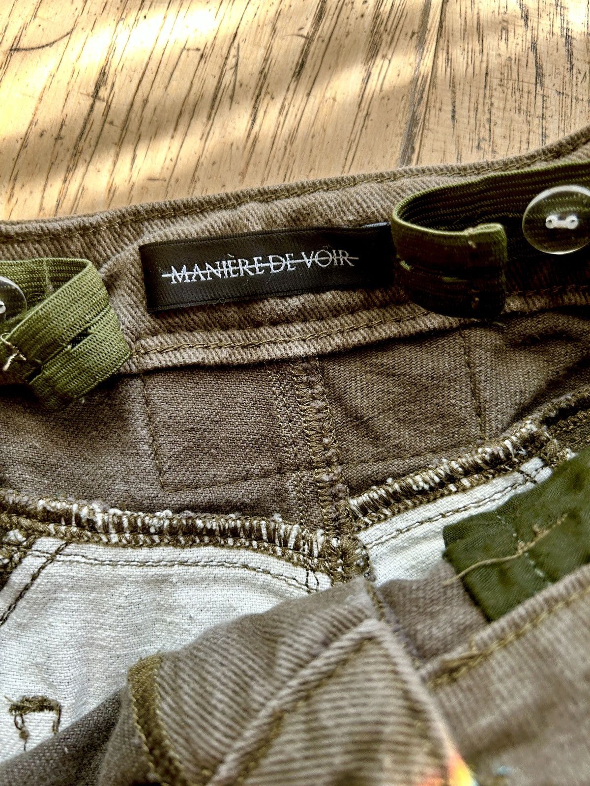 Maniere De Vior MANIERE DE VOIR CAMO ZIP PANTS Size 27" / US 4 / IT 40 - 6 Thumbnail
