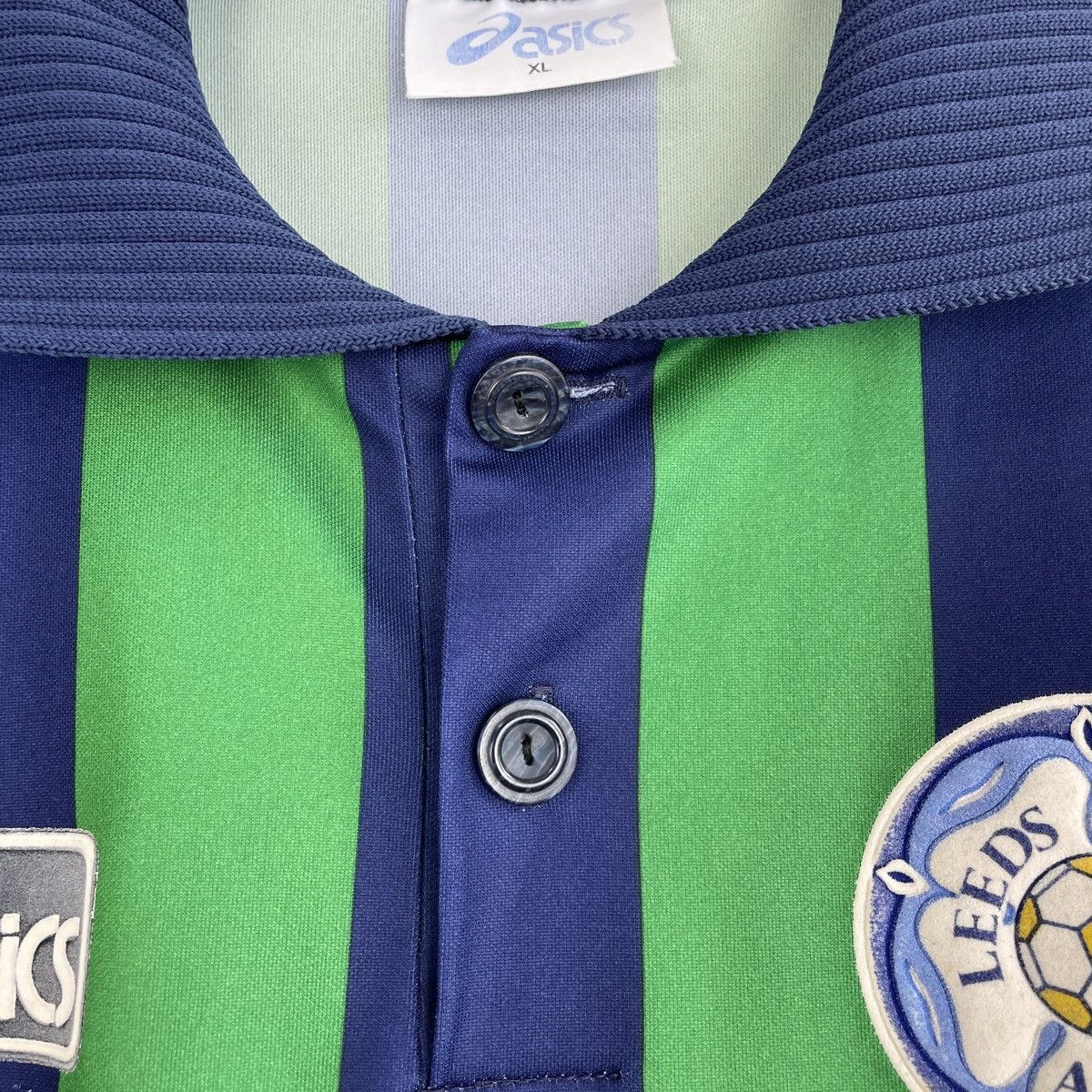 Asics Vintage Leeds United Third Asics Jersey Rare 1993-1994 Size US XL / EU 56 / 4 - 7 Thumbnail