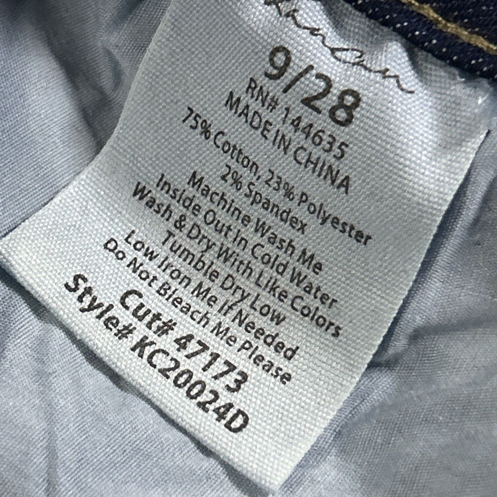Levi's Beyond Baggy Jeans Womens 9/28 31x32 Hamilton Wide leg Loose Size 31" - 4 Thumbnail