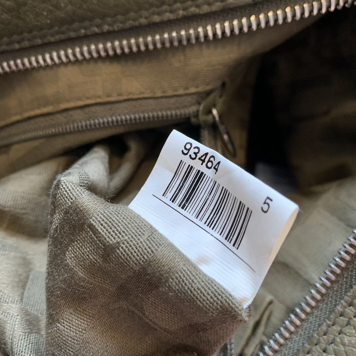 Designer × Furla × Genuine Leather VINTAGE FURLA OLIVE GREEN LEATHER 2 WAY SHOULDER / HANDBAG Size ONE SIZE - 13 Thumbnail