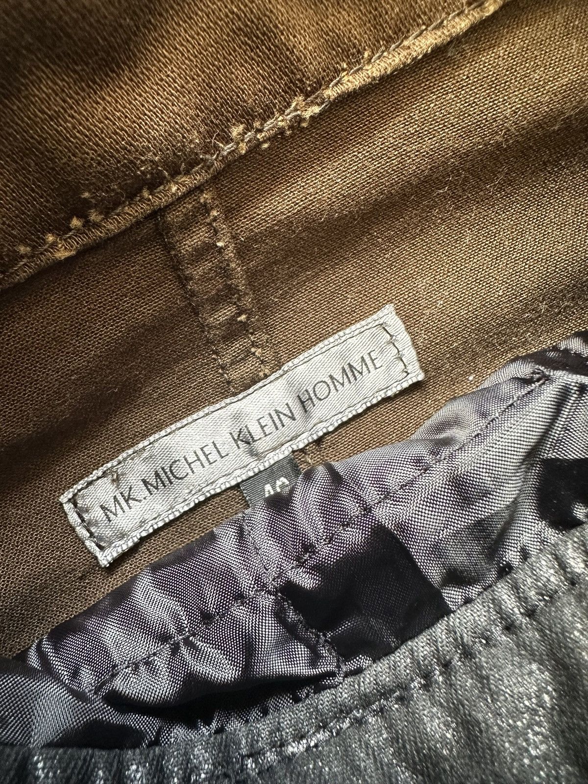 Michel Klein 00's MK Homme J-rock double zipper rider jacket Size US S / EU 44-46 / 1 - 16 Thumbnail
