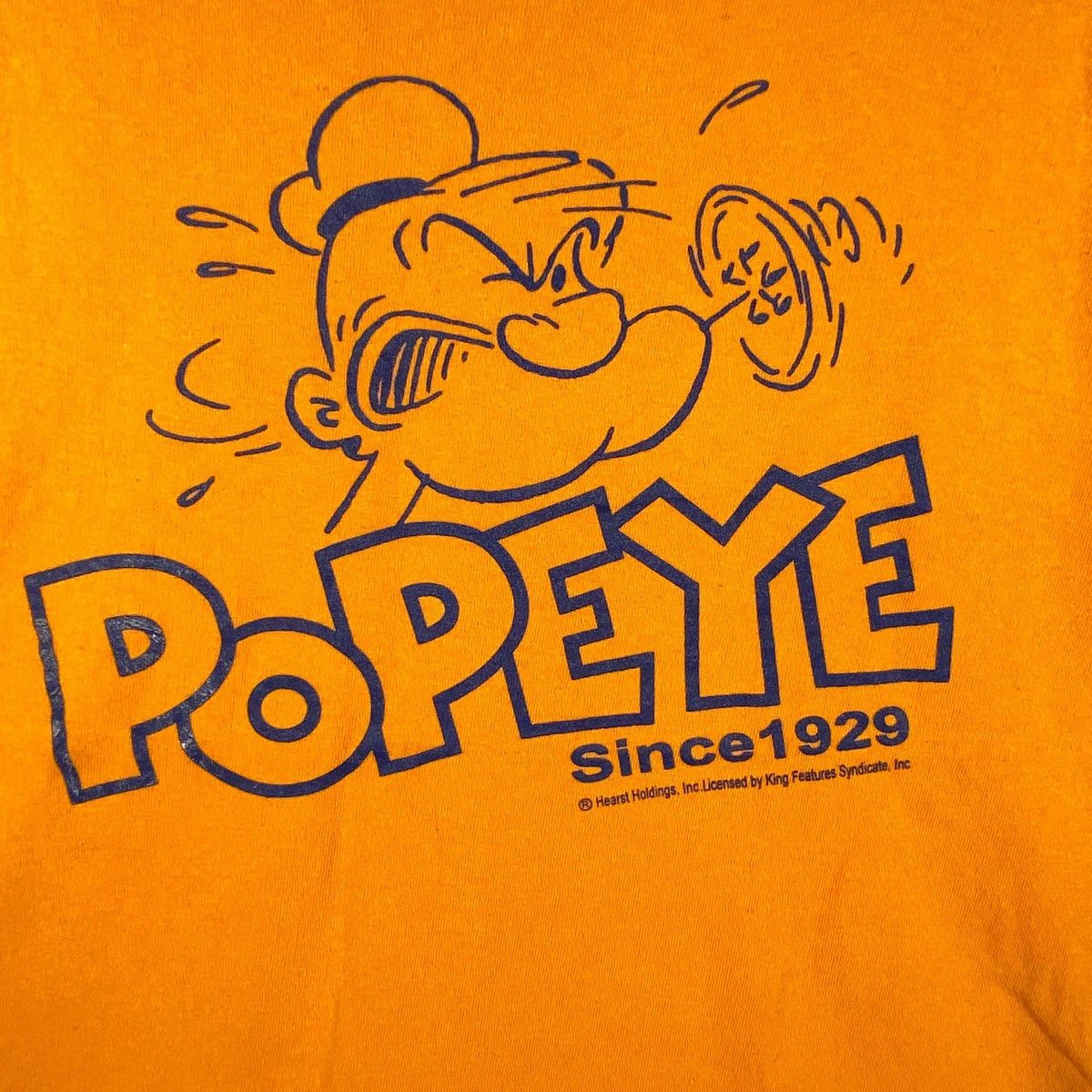 Vintage Vintage 90's POPEYE The Sailorman Graphic Double Layered Tee Size M / US 6-8 / IT 42-44 - 2 Thumbnail
