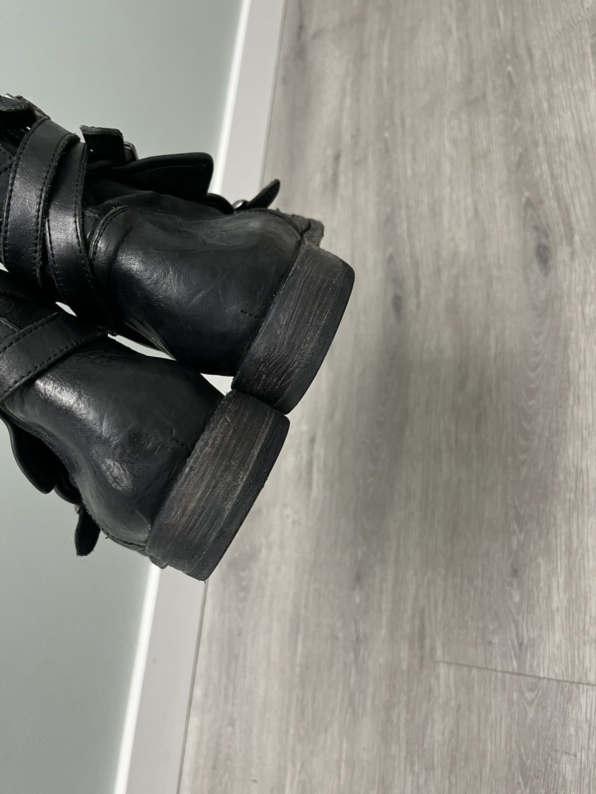 John Varvatos Engineer Triple Buckle Boot. Size 9 Size US 9 / EU 42 - 16 Thumbnail
