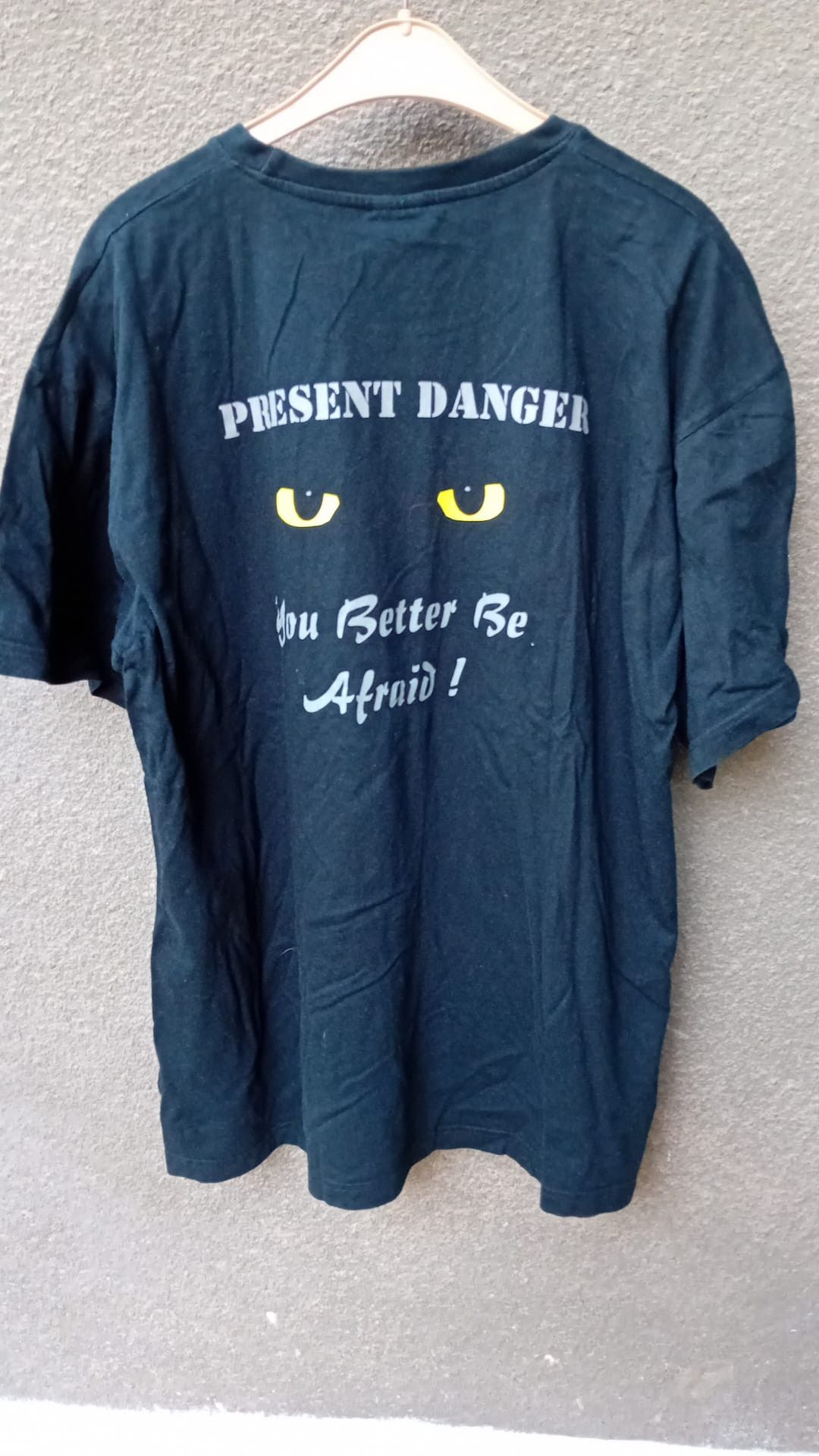 Band Tees Present Danger You Better Be Afraid doublesided Band tee XXL Size US XXL / EU 58 / 5 - 2 Thumbnail