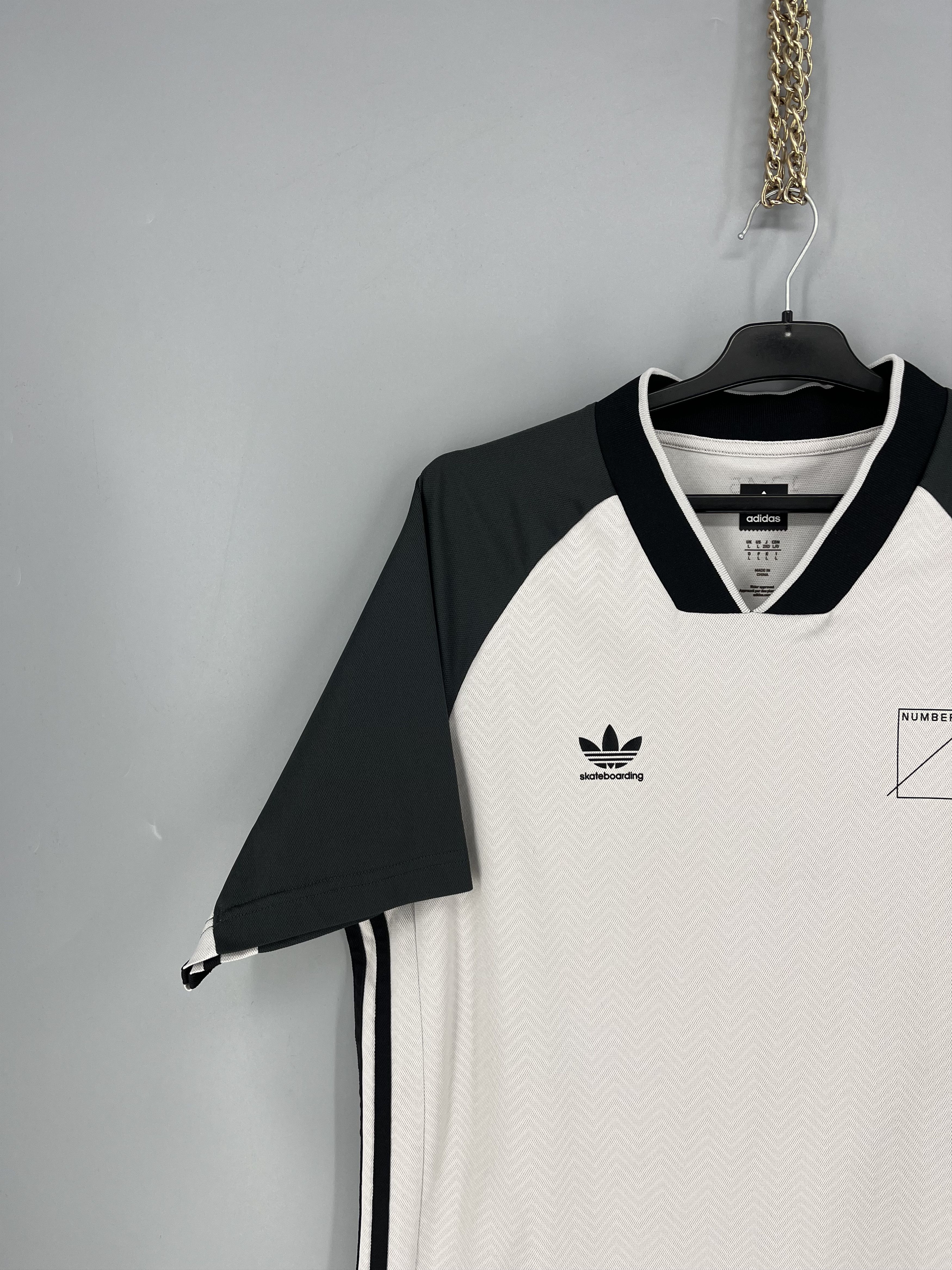 Adidas Adidas X Numbers Collab Skateboarding Jersey Size MEDIUM Size US M / EU 48-50 / 2 - 4 Thumbnail