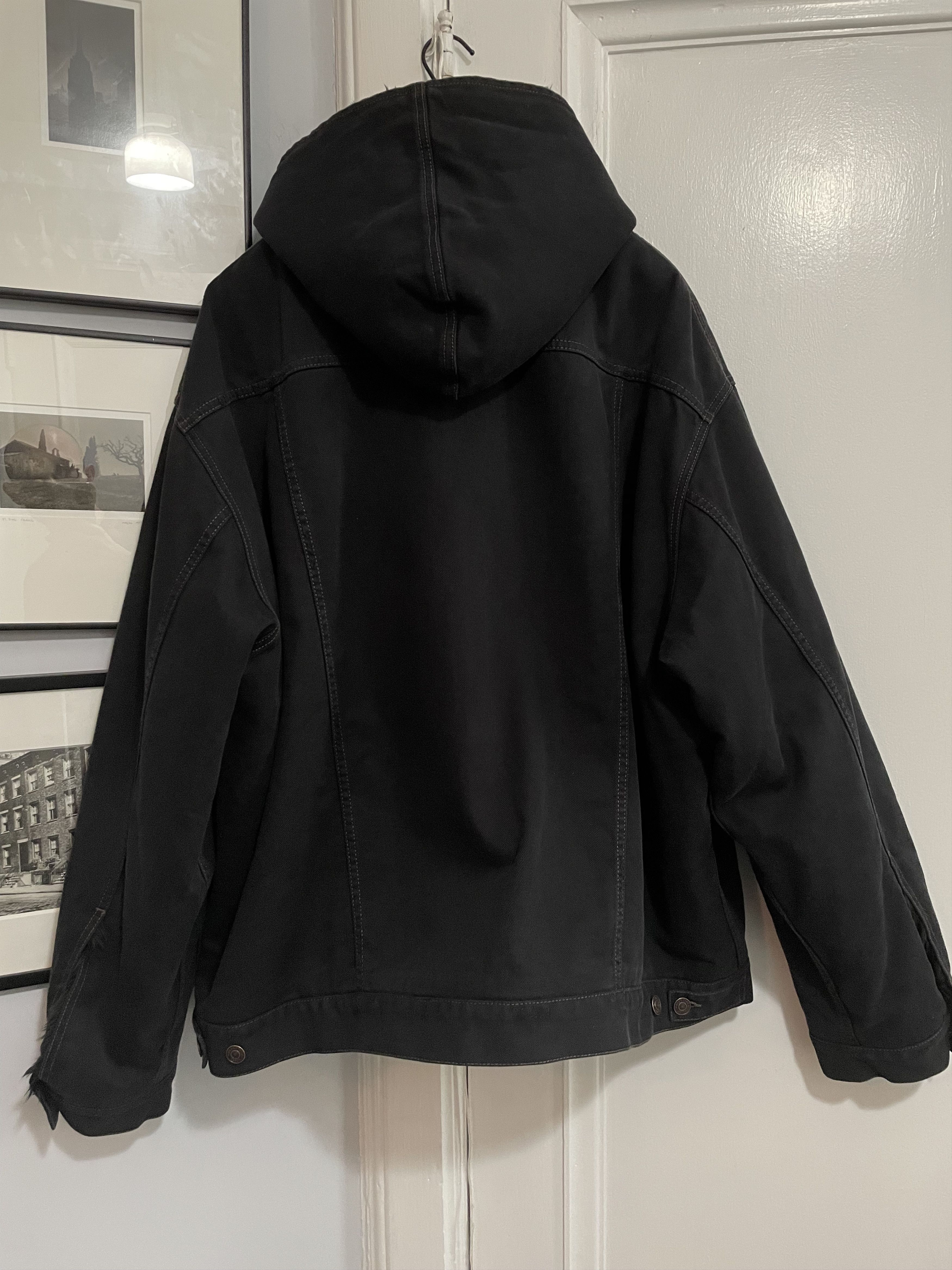 Balenciaga Spring 23 Fur Hooded Jacket Rare Size 4 Size US XL / EU 56 / 4 - 5 Thumbnail