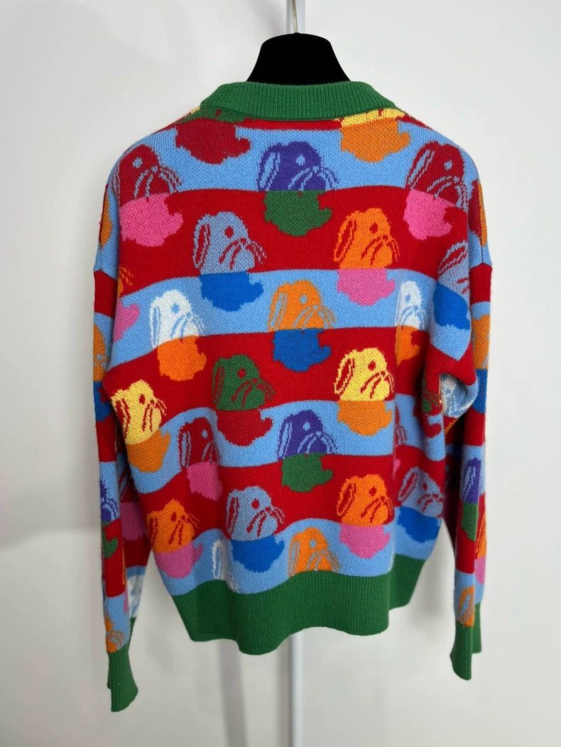 Gucci Gucci 2023 Spring and Summer Rabbit Year Limited Jacquard K Size US XS / EU 42 / 0 - 2 Thumbnail