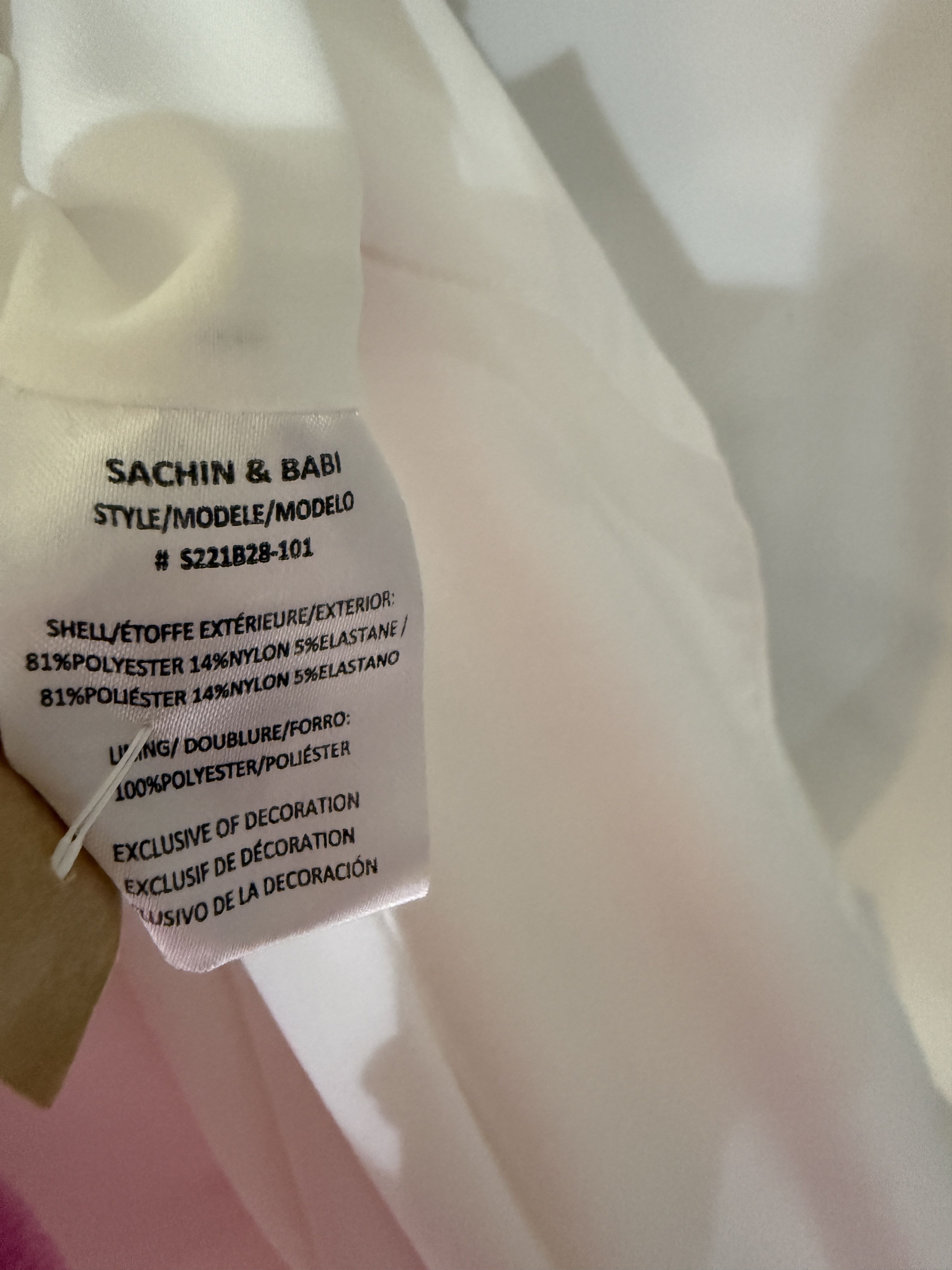 Sachin & Babi Sachin & Babi Kathryn Satin Beaded Crystal Size L / US 10 / IT 46 - 13 Thumbnail