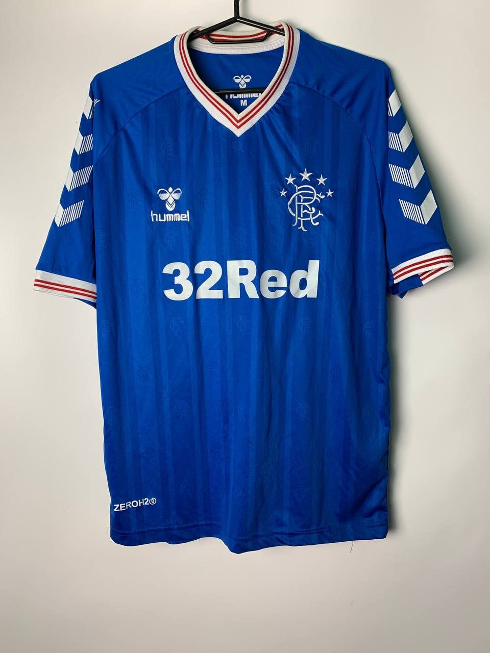 Hummel Rangers FC 2019 2020 Home Football Shirt Soccer Jersey Top | Grailed