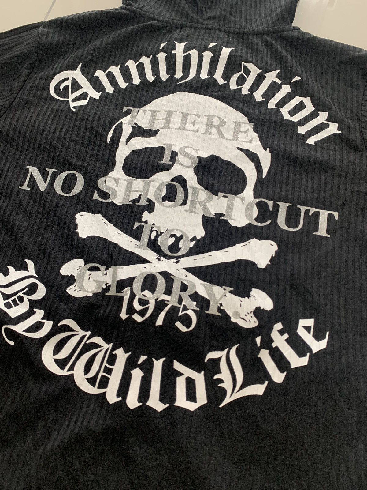 If Six Was Nine ‼️WILD LIFE JACKET PUNK POEM BONDAGE SKULL JAPANESE Size US M / EU 48-50 / 2 - 7 Thumbnail