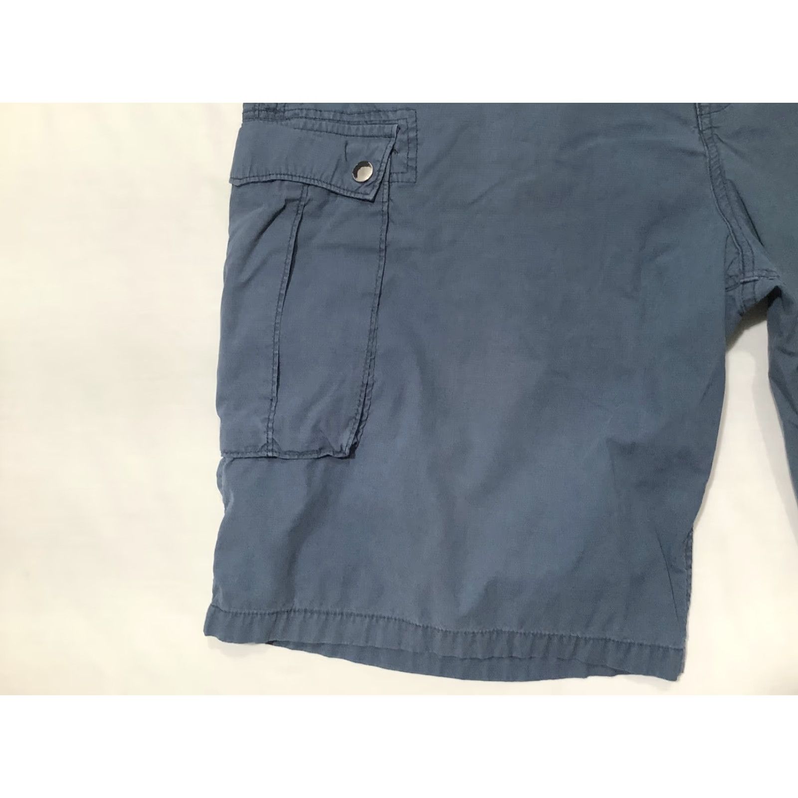 Levi's Levi's Cargo Shorts Mens 40 Blue Cotton Blend Flat Front Utility Pockets Casual Size US 40 / EU 56 - 3 Thumbnail