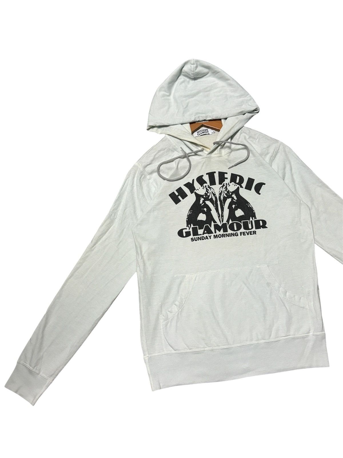 Hysteric Glamour 🔥RARE🔥HYSTERIC GLAMOUR “SUNDAY MORNING FEVER” HOODIE TEE💥 Size US M / EU 48-50 / 2 - 3 Thumbnail