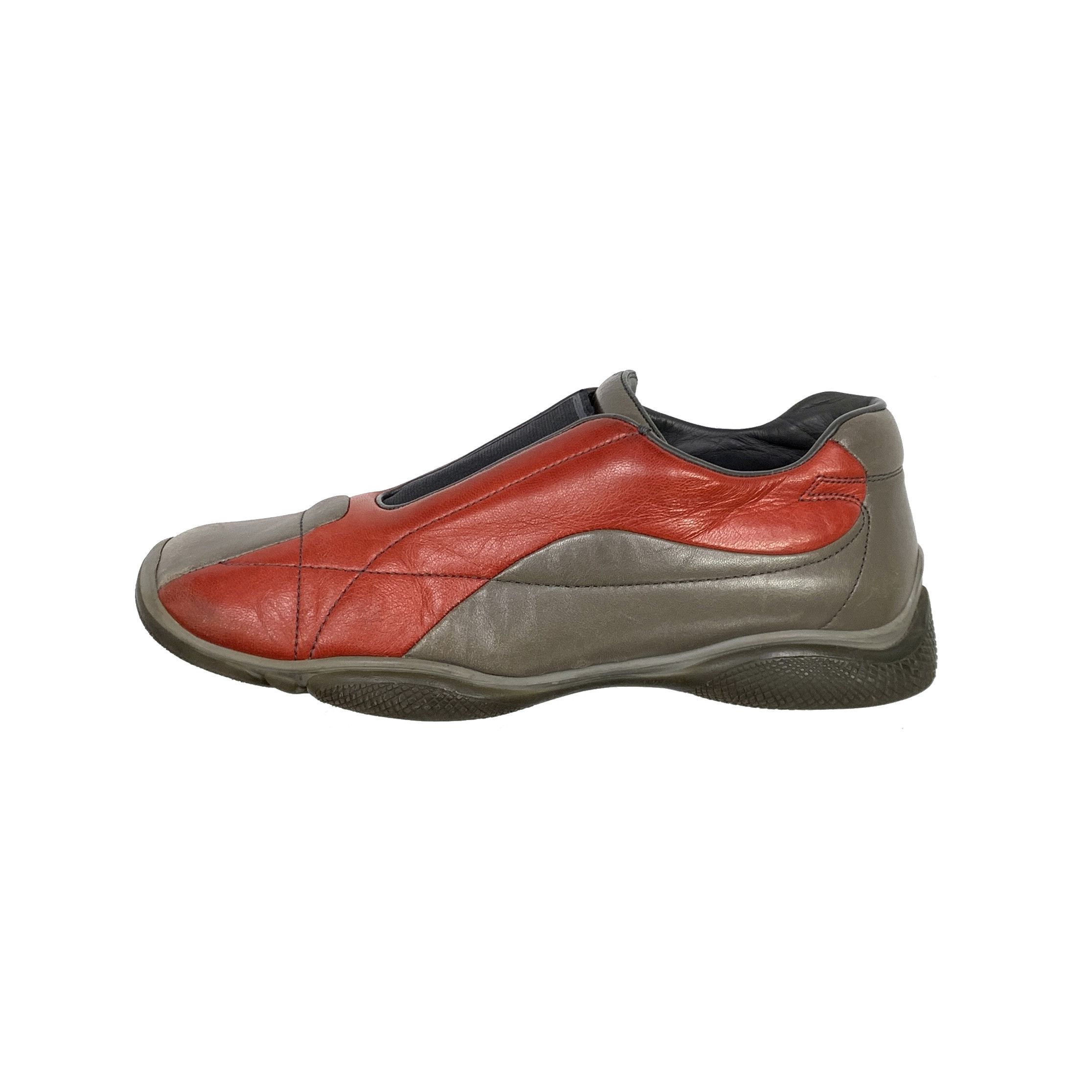 Prada 00's Slip On Racing Shoes Size US 7 / IT 37 - 11 Thumbnail