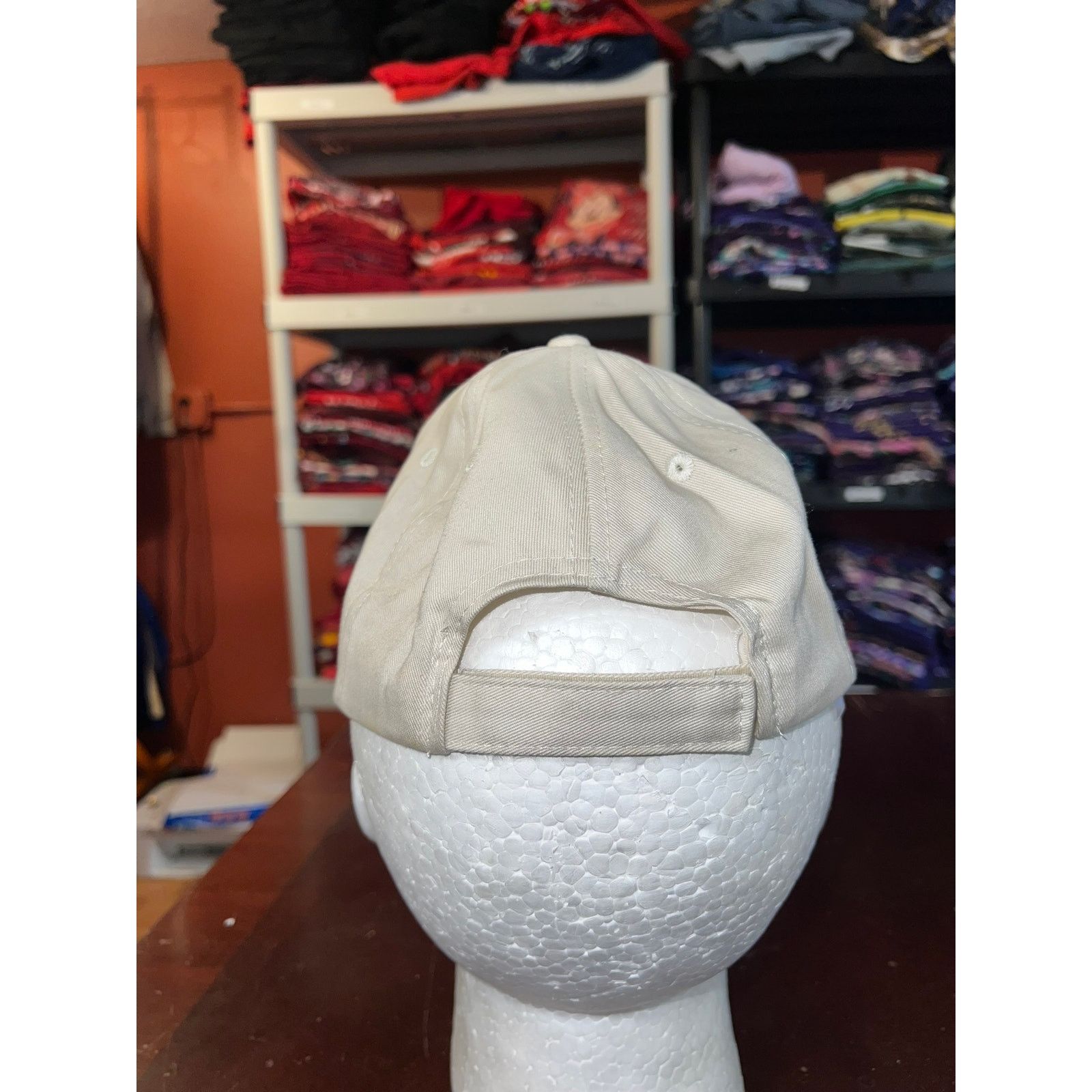 Vintage Smart Pot Hat Fabric Planters White Cap Graphic Headwear OS Size ONE SIZE - 4 Thumbnail