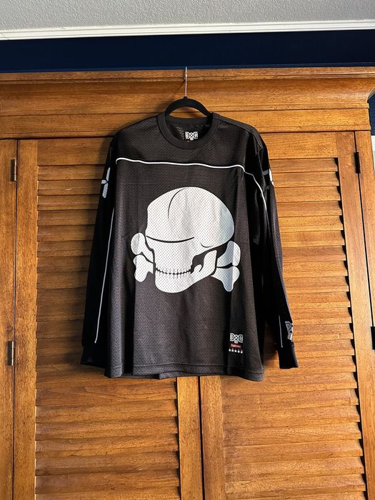 Supreme Supreme Bounty Hunter Jersey Skull Black Medium