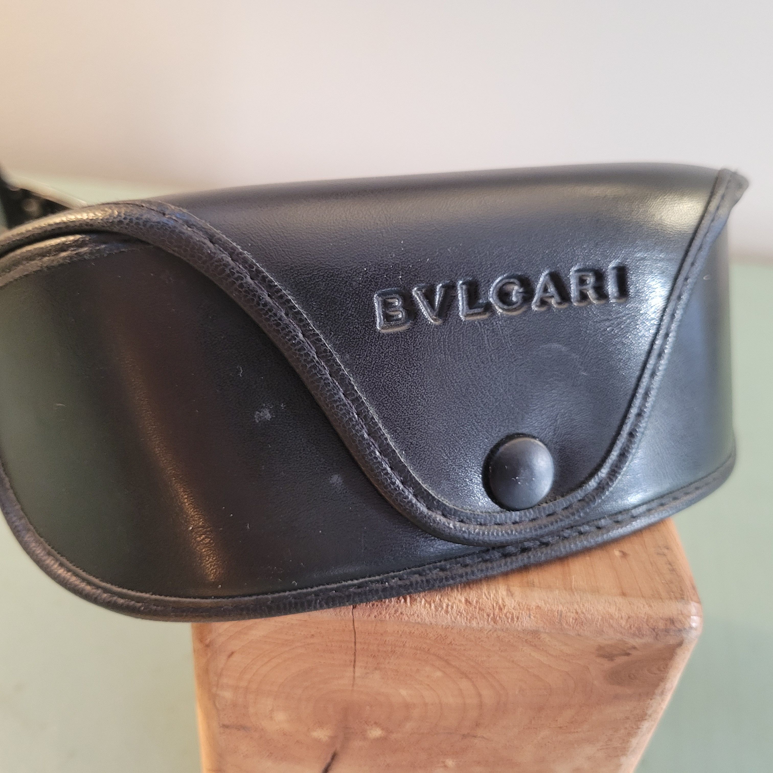 Bvlgari Rhinestone Embellished Black Vintage with Case and Cloth Size ONE SIZE - 10 Thumbnail