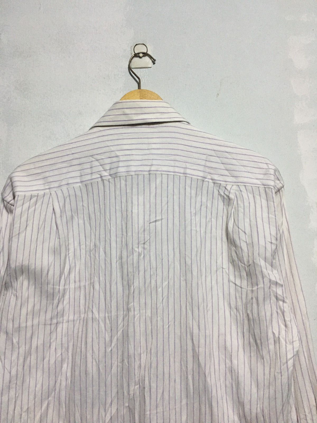 Balenciaga BALENCIAGA STRIPED SHIRT BUTTON UPS Size US M / EU 48-50 / 2 - 6 Thumbnail