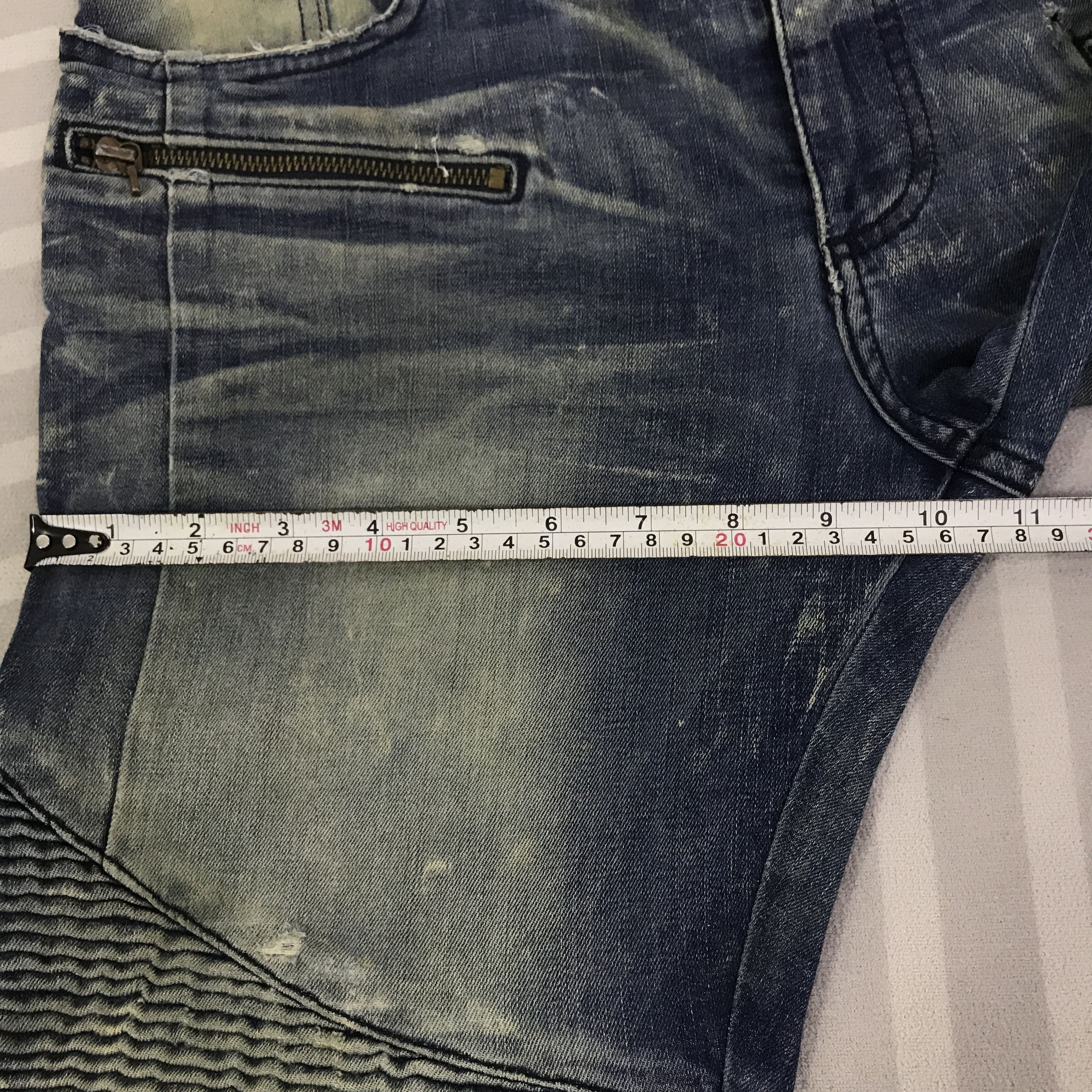 Robins Jeans Vintage Robins Jeans bikers style skinny pants K129B12 Size US 30 / EU 46 - 9 Thumbnail