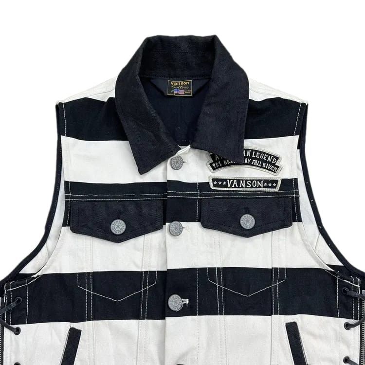 Vanson Leathers Vintage Vanson Prisoner Vest Size US S / EU 44-46 / 1 - 4 Thumbnail
